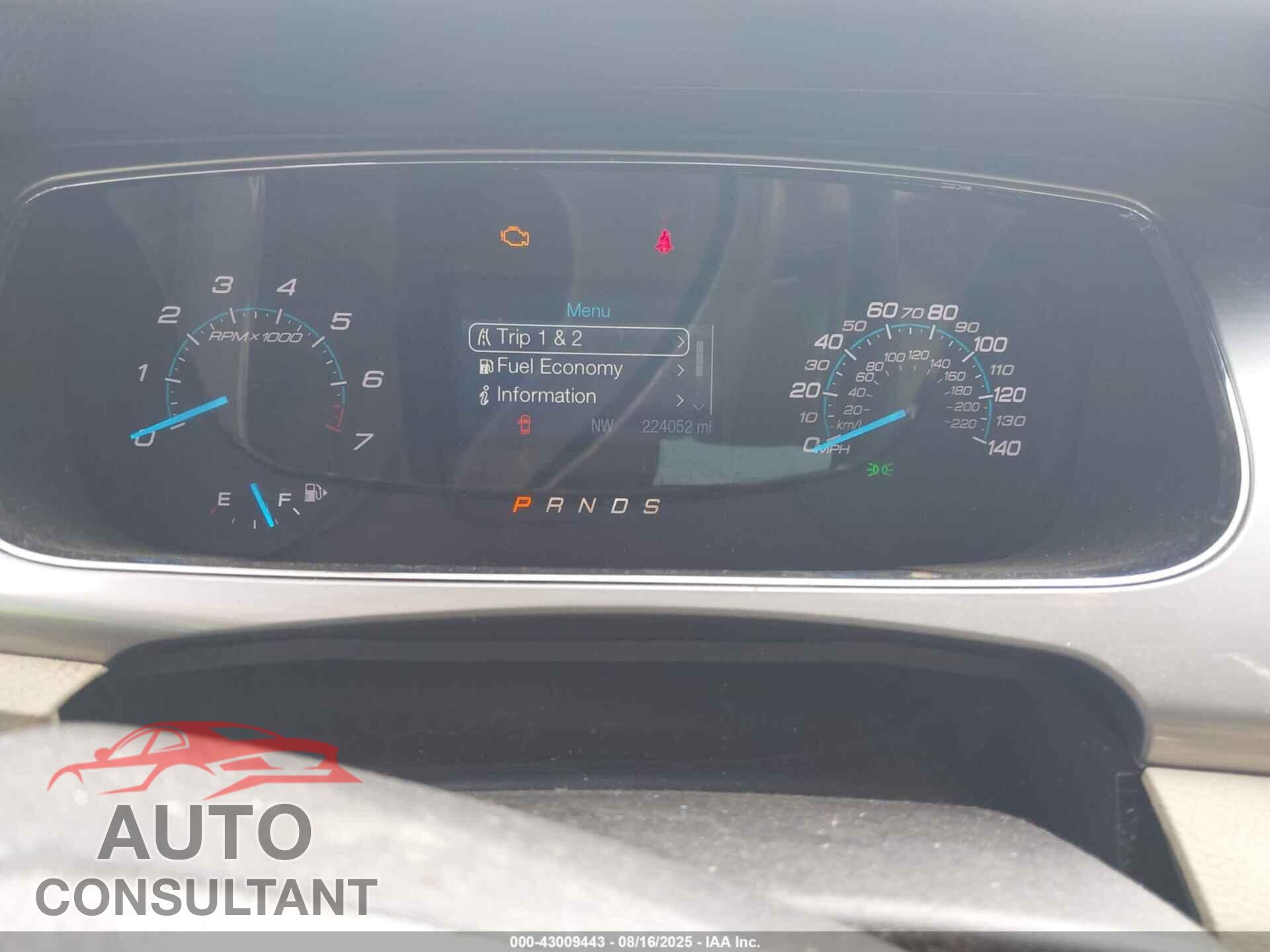 FORD TAURUS 2013 - 1FAHP2E85DG210458