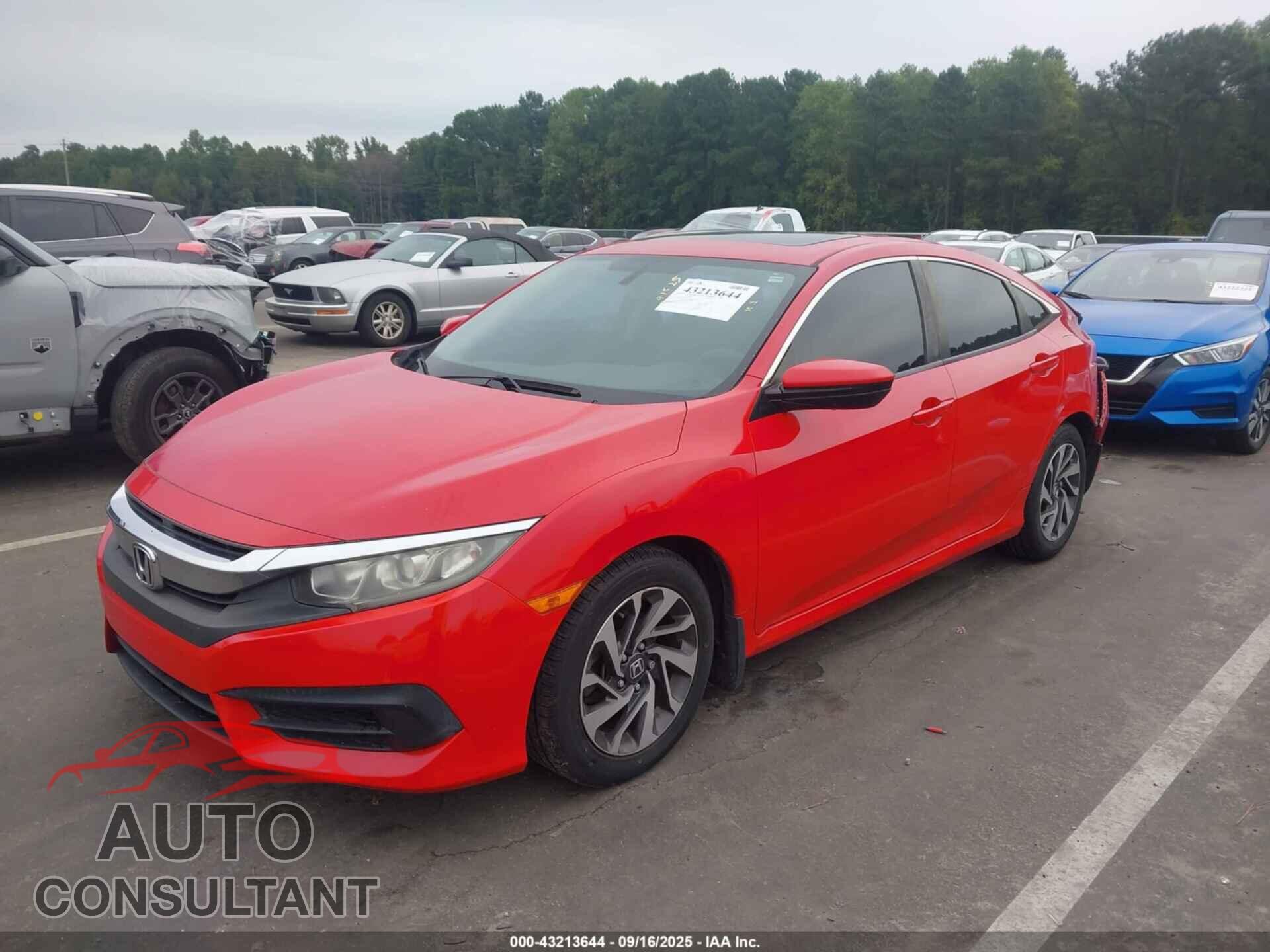 HONDA CIVIC 2017 - 2HGFC2F7XHH552423