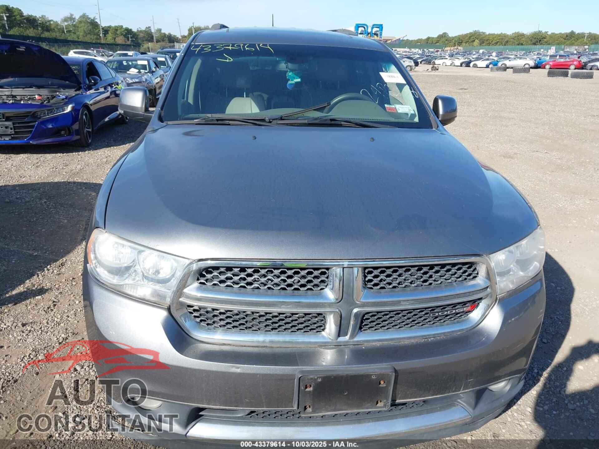 DODGE DURANGO 2012 - 1C4RDJDG6CC337199