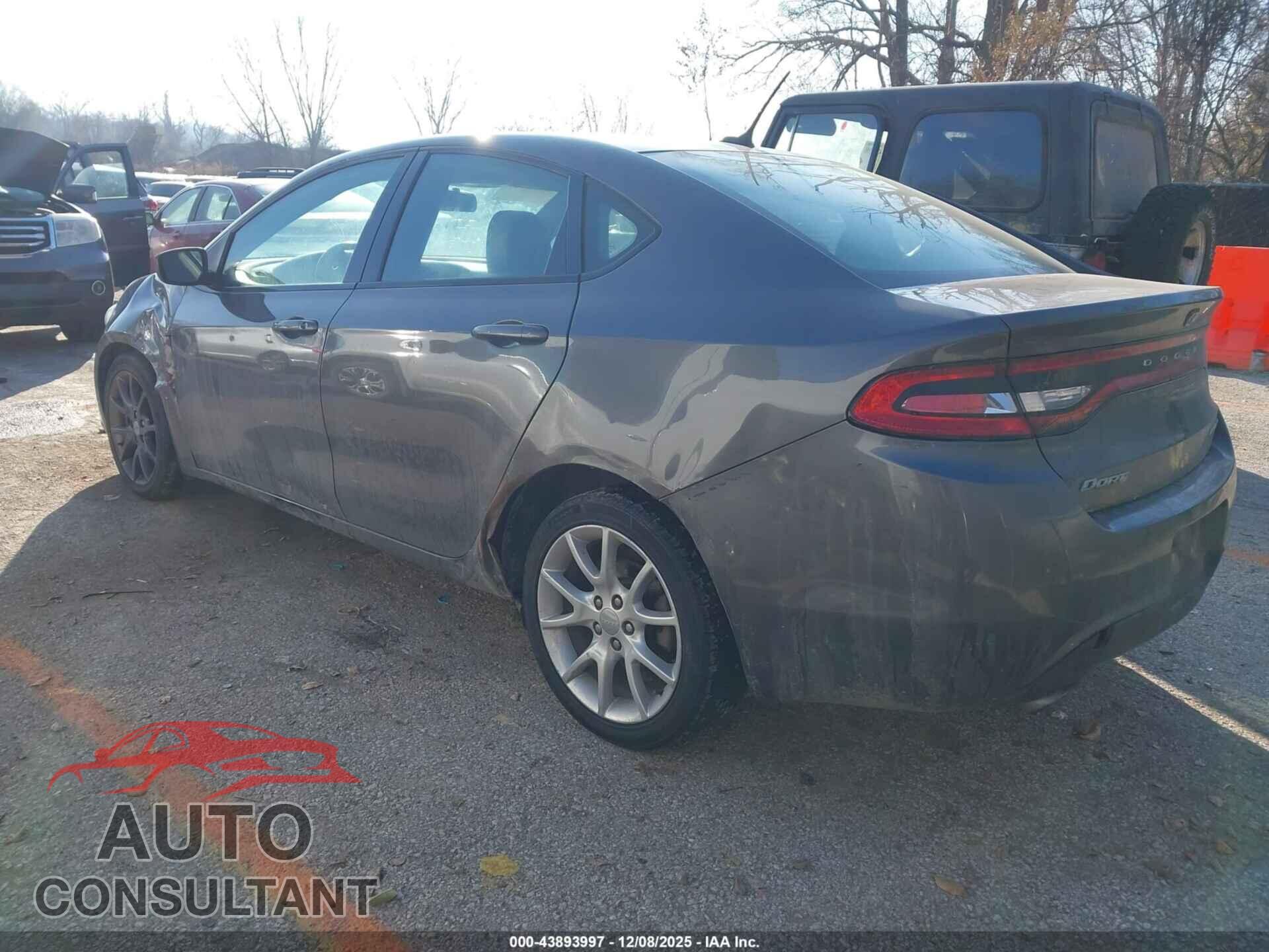 DODGE DART 2015 - 1C3CDFBB0FD391398