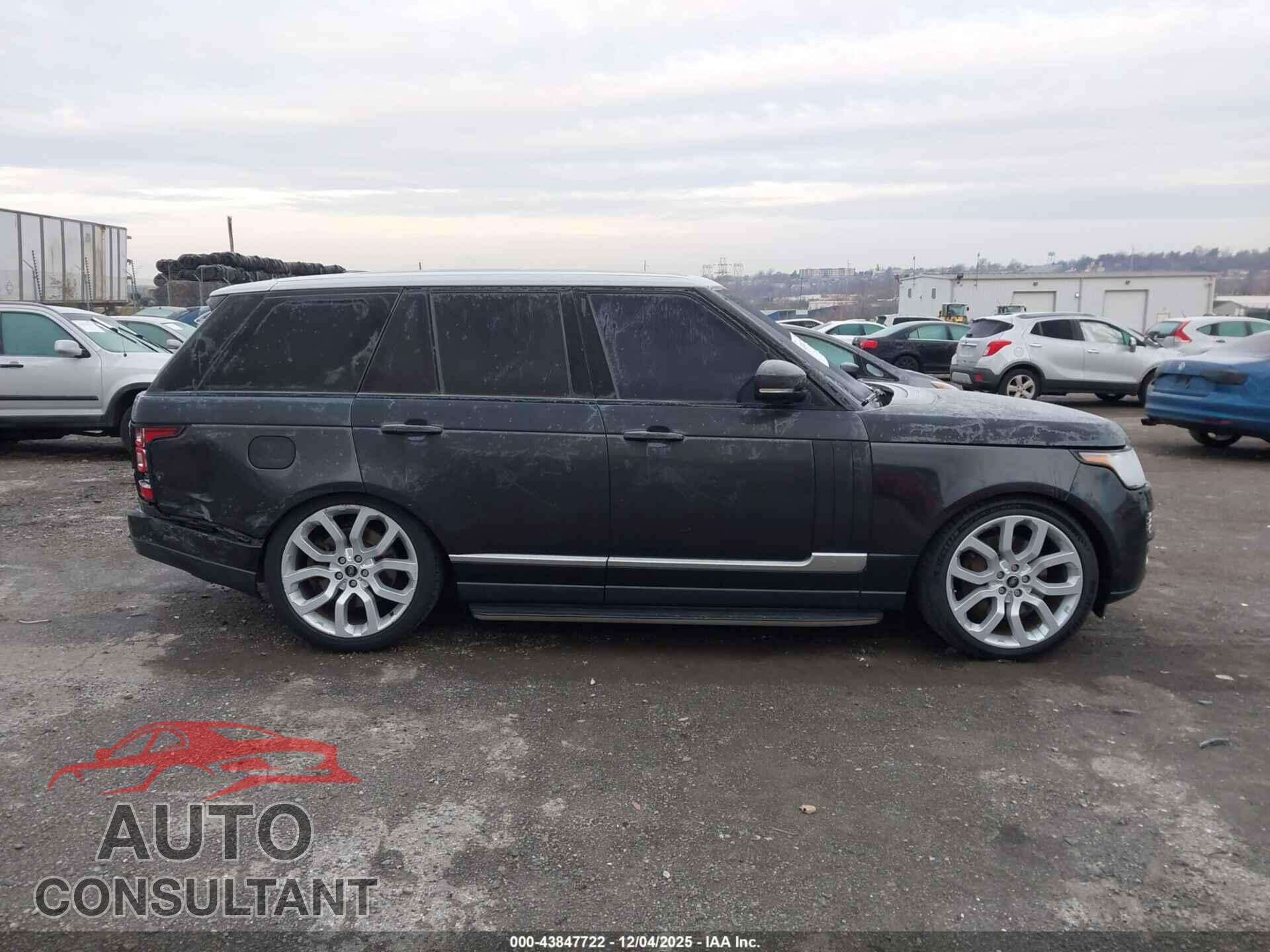 LAND ROVER RANGE ROVER 2013 - SALGS2EF1DA124157