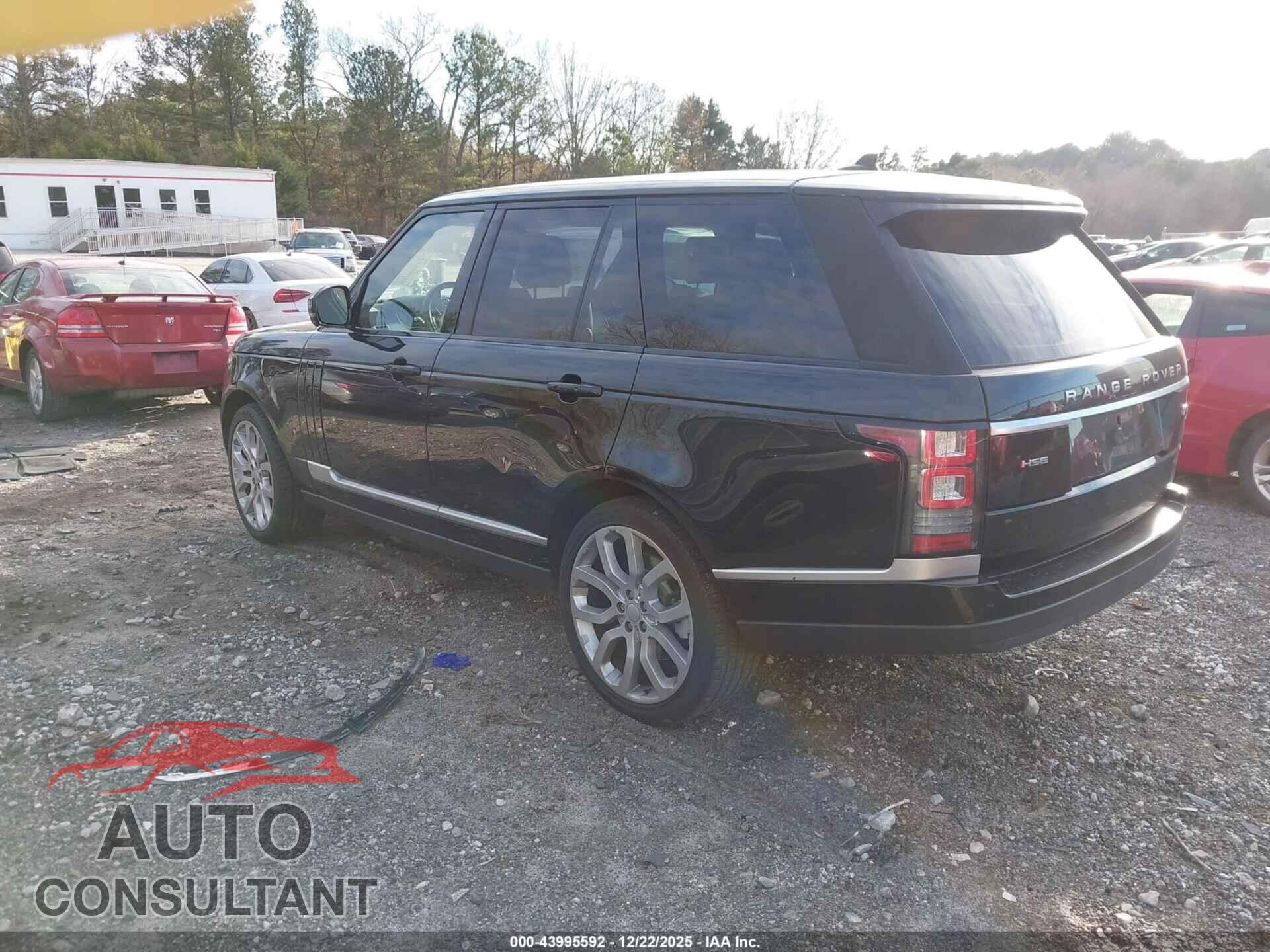 LAND ROVER RANGE ROVER 2016 - SALGS2VF4GA279712