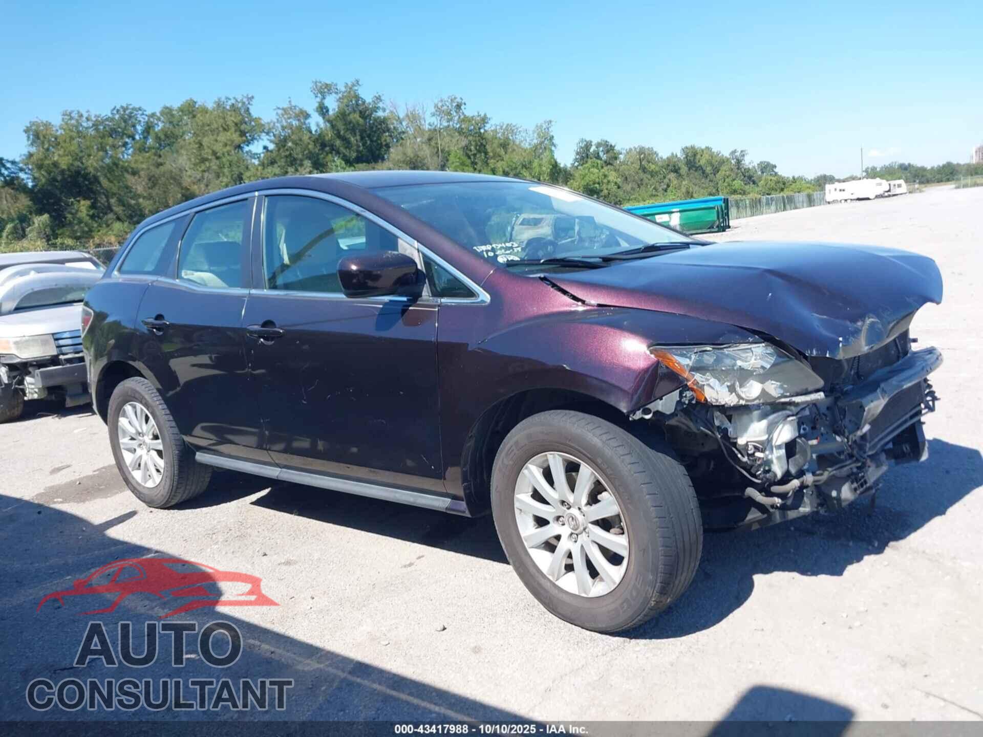 MAZDA CX-7 2011 - JM3ER2A53B0372220