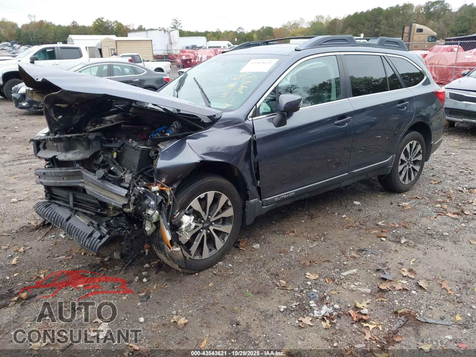 SUBARU OUTBACK 2015 - 4S4BSALC2F3207443
