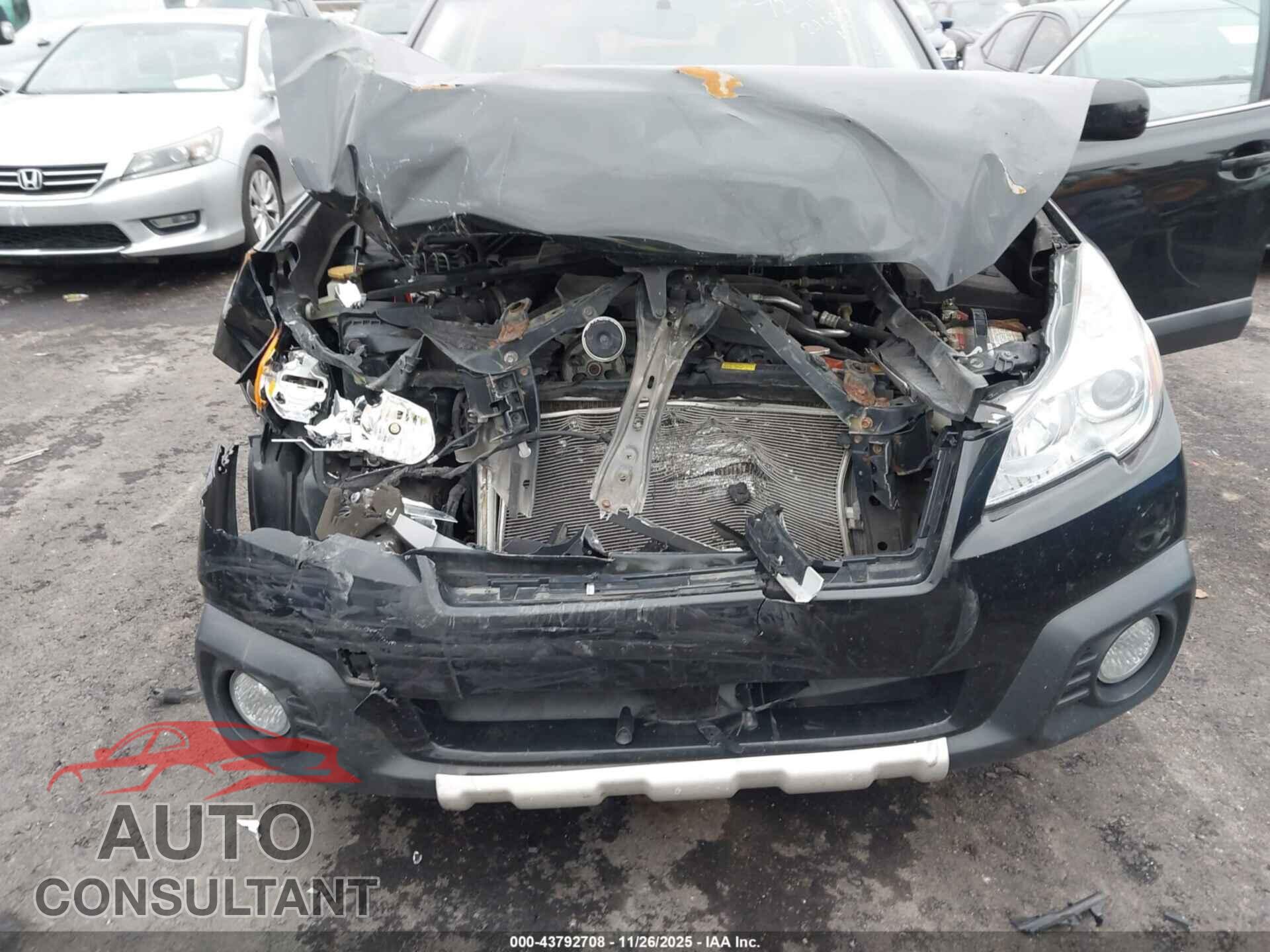 SUBARU OUTBACK 2014 - 4S4BRBLC8E3216681