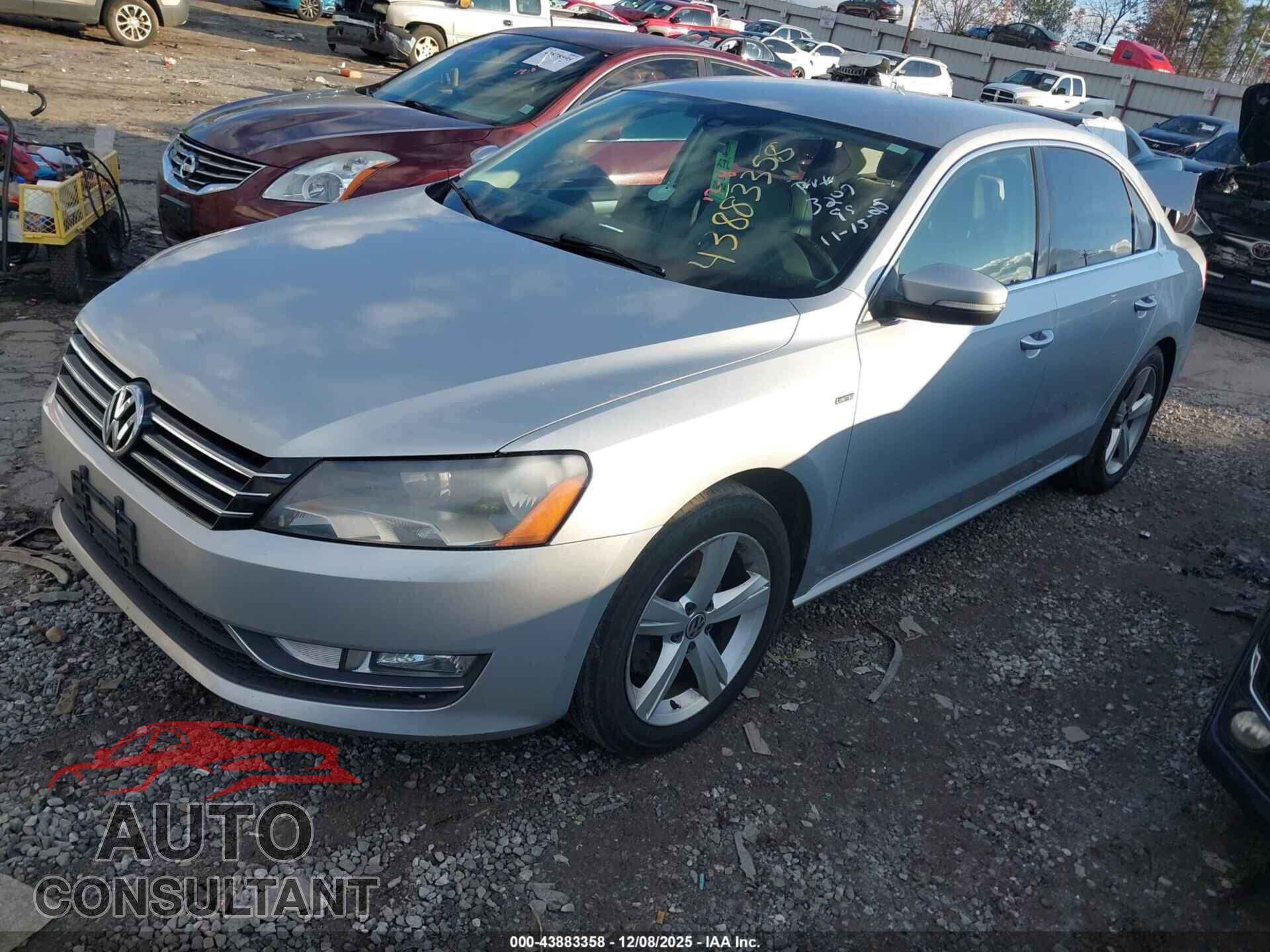 VOLKSWAGEN PASSAT 2015 - 1VWAT7A32FC113207