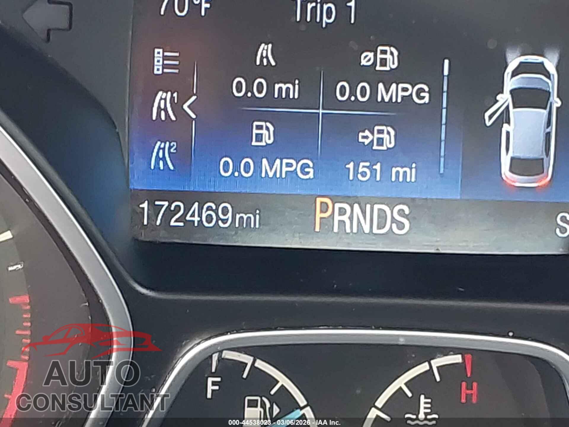 FORD FOCUS 2016 - 1FADP3F22GL235375