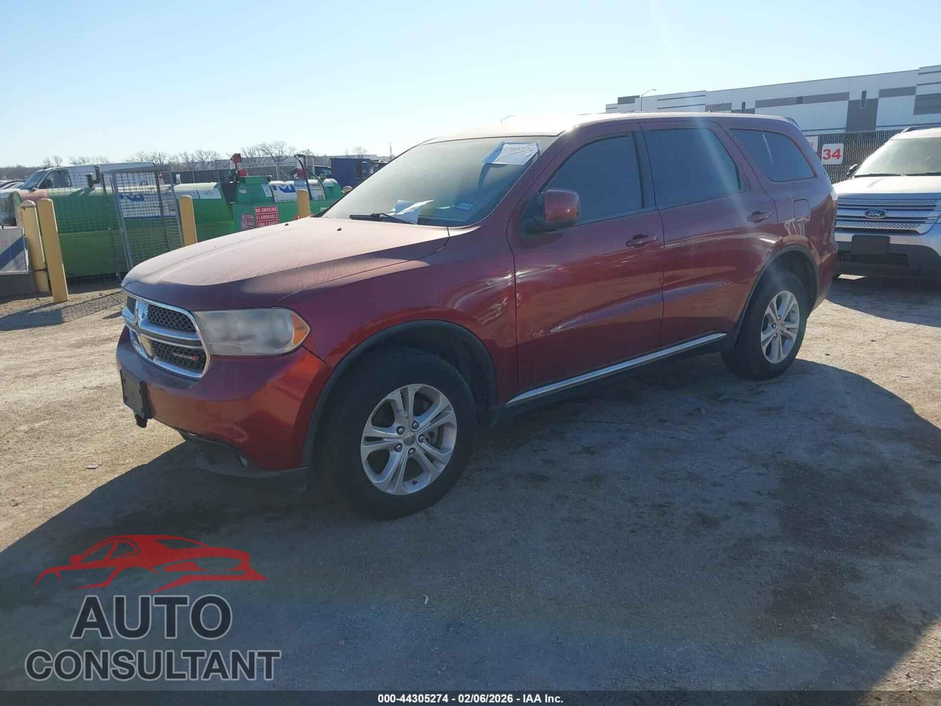 DODGE DURANGO 2013 - 1C4RDHAG1DC689346