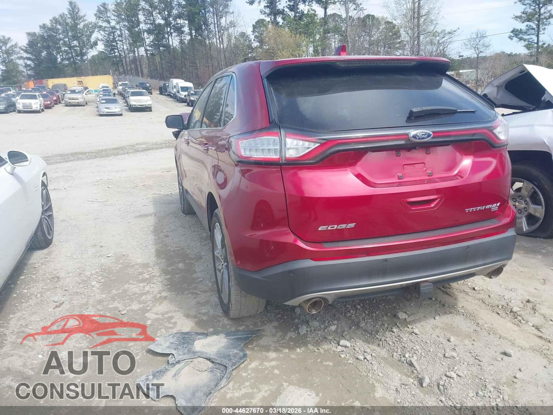 FORD EDGE 2015 - 2FMPK4K82FBB26947