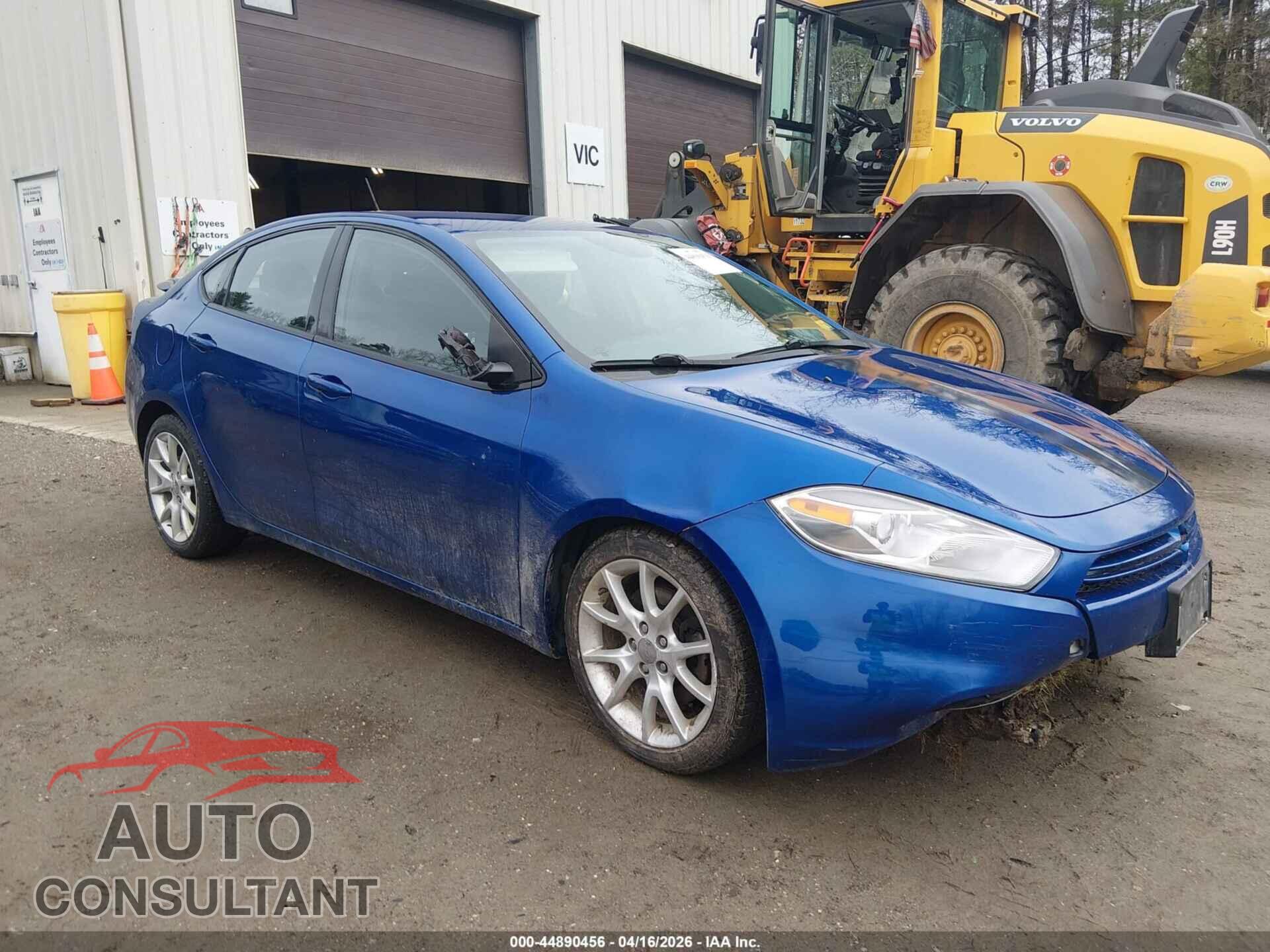 DODGE DART 2013 - 1C3CDFBA3DD185335