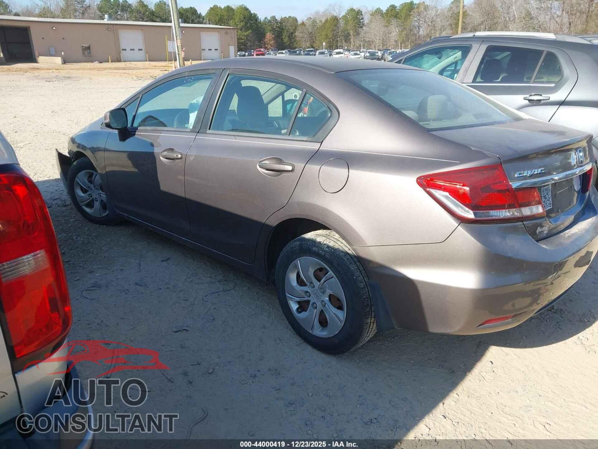 HONDA CIVIC 2013 - 19XFB2F55DE289585