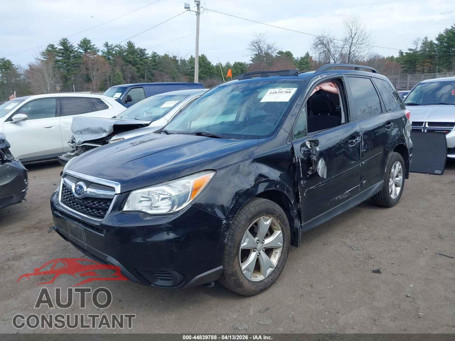 SUBARU FORESTER 2014 - JF2SJAEC2EH470488