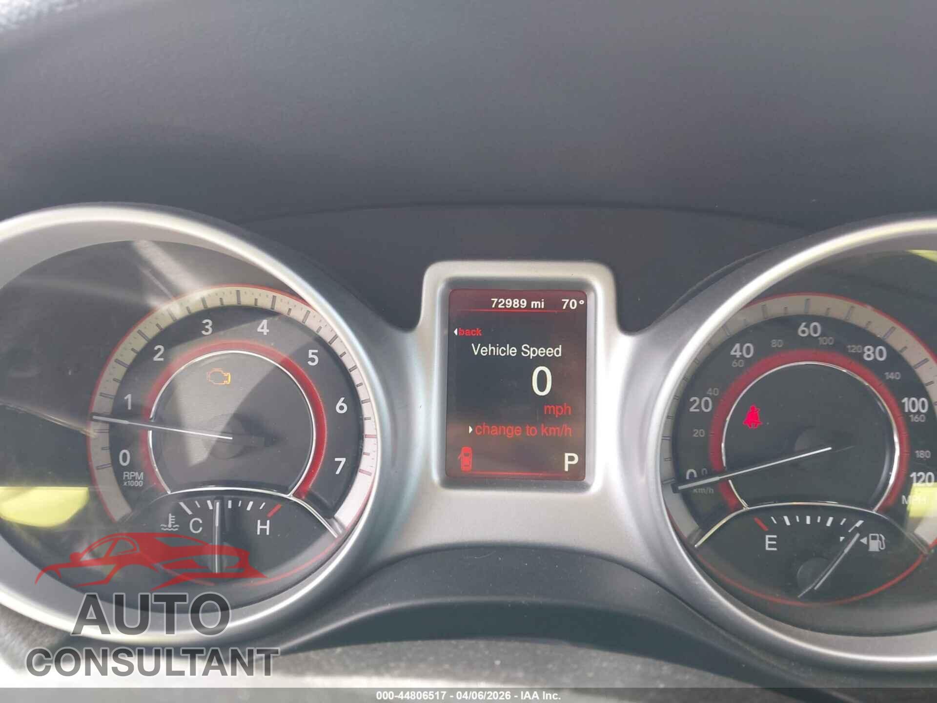 DODGE JOURNEY 2017 - 3C4PDCBG2HT522724