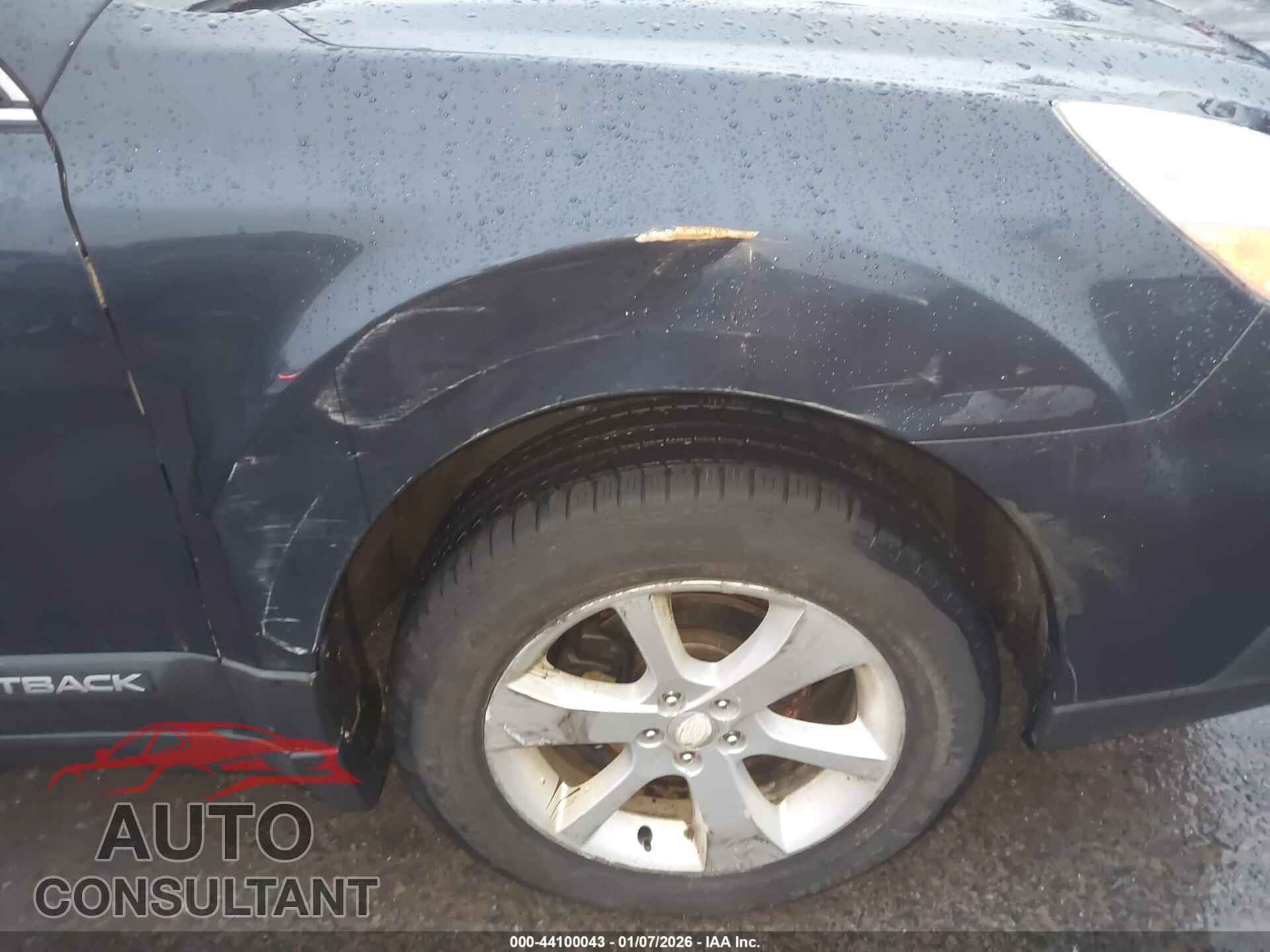 SUBARU OUTBACK 2014 - 4S4BRBDC4E3207779