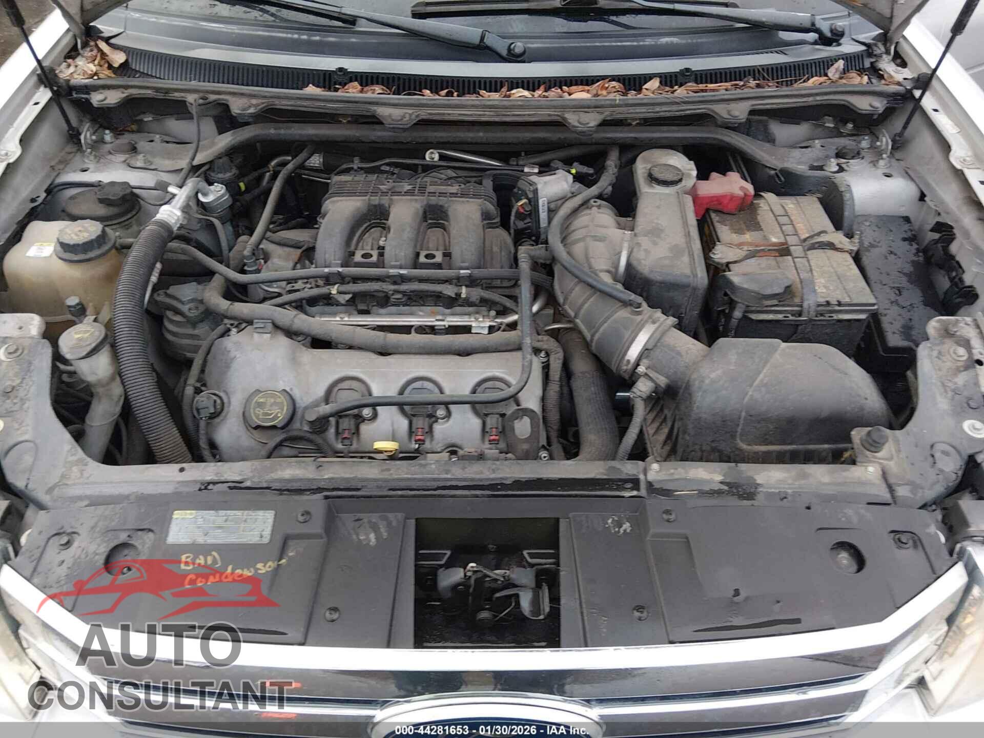 FORD FLEX 2011 - 2FMGK5CC1BBD28519