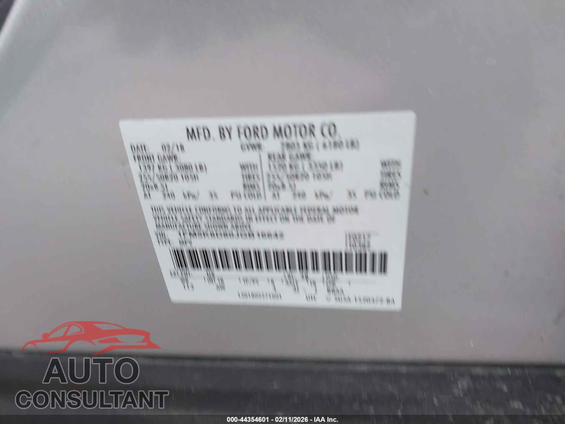 FORD EXPLORER 2018 - 1FM5K8D80JGB16642