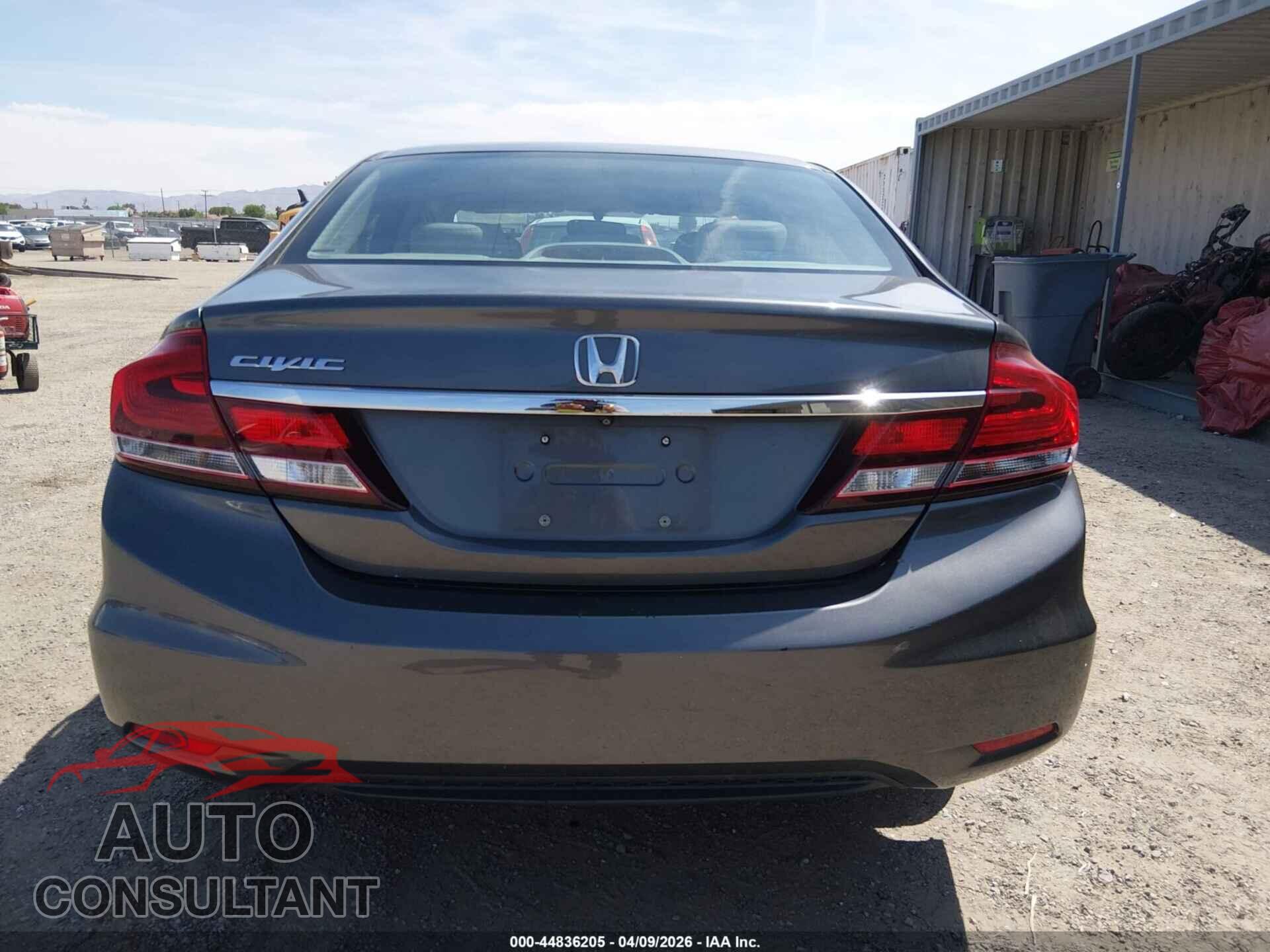 HONDA CIVIC 2013 - 19XFB2F94DE244270