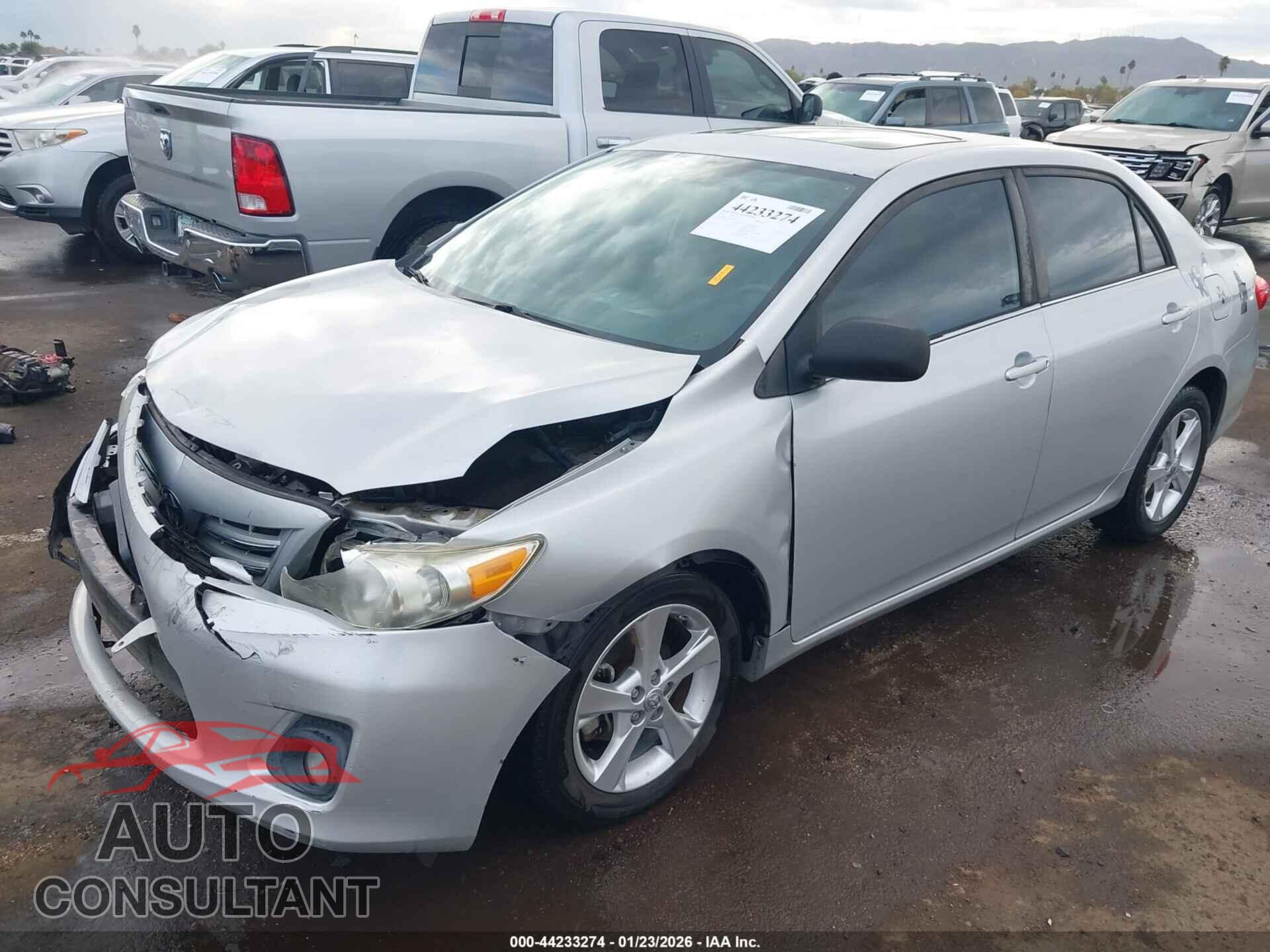 TOYOTA COROLLA 2013 - 5YFBU4EE4DP123773