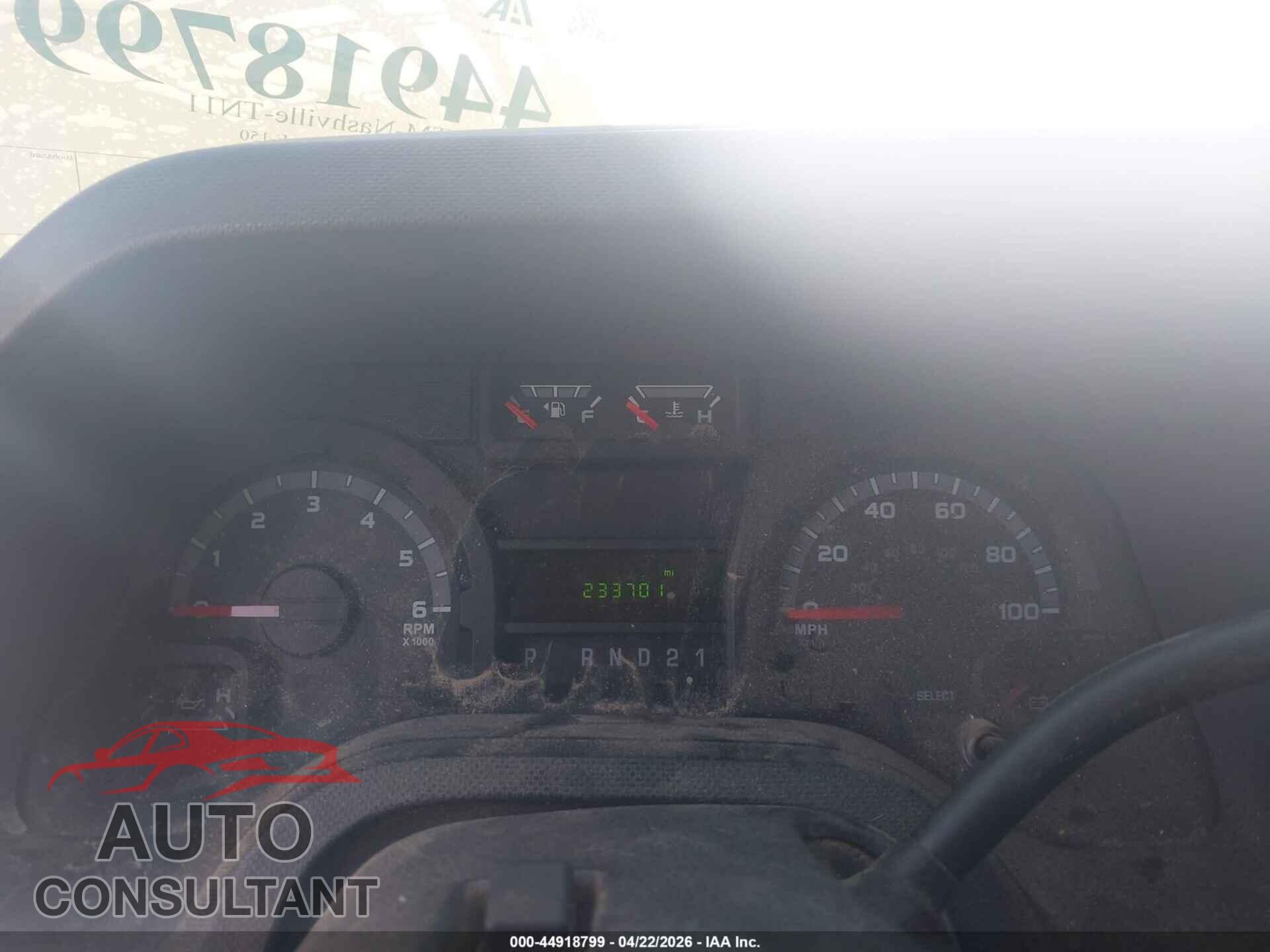 FORD E-150 2012 - 1FTNE1EW0CDA13922