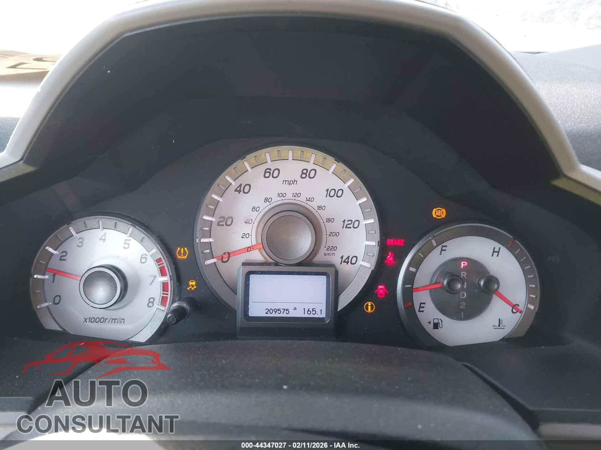 HONDA PILOT 2013 - 5FNYF4H97DB052941