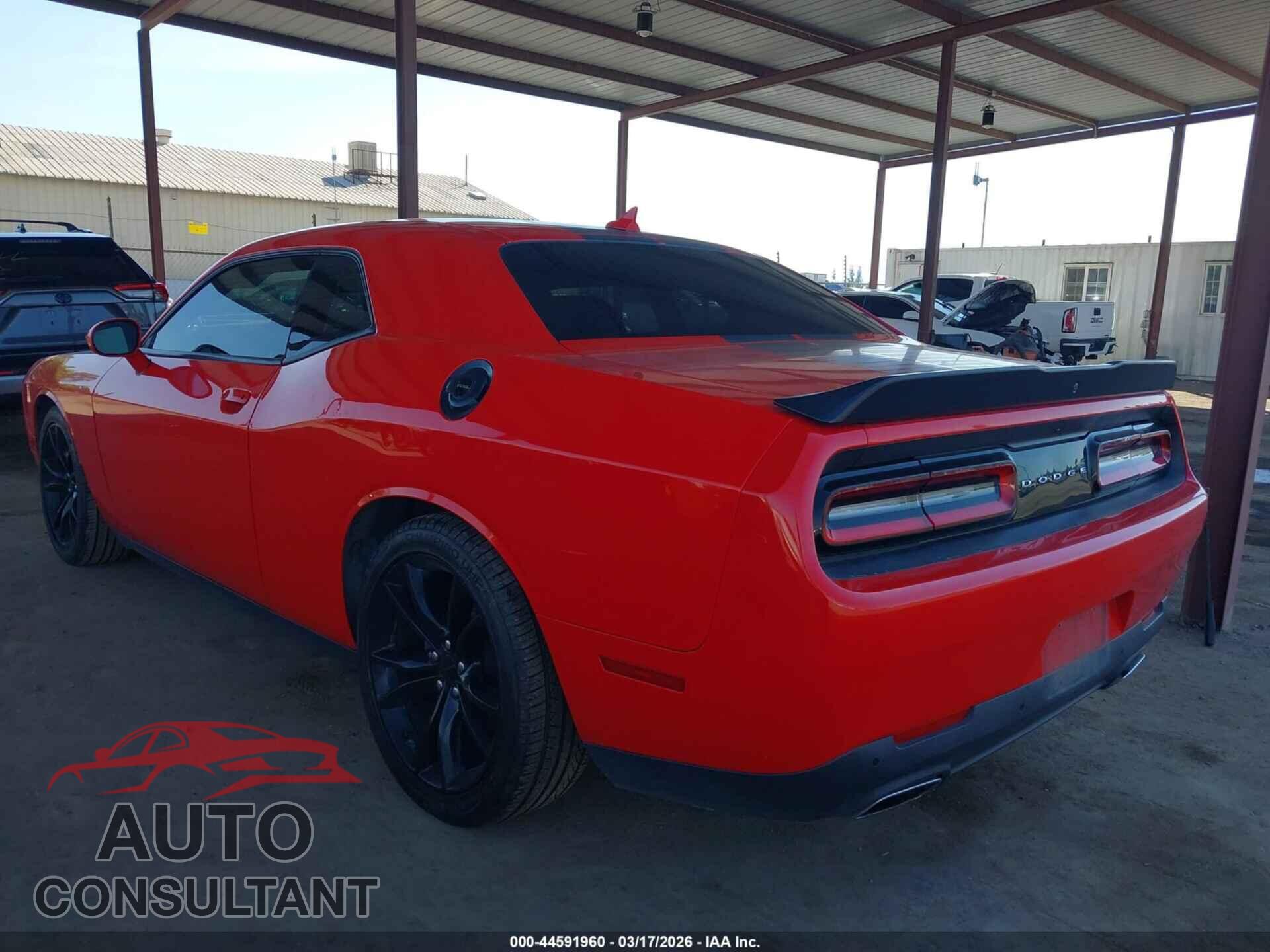 DODGE CHALLENGER 2016 - 2C3CDZAG8GH168478