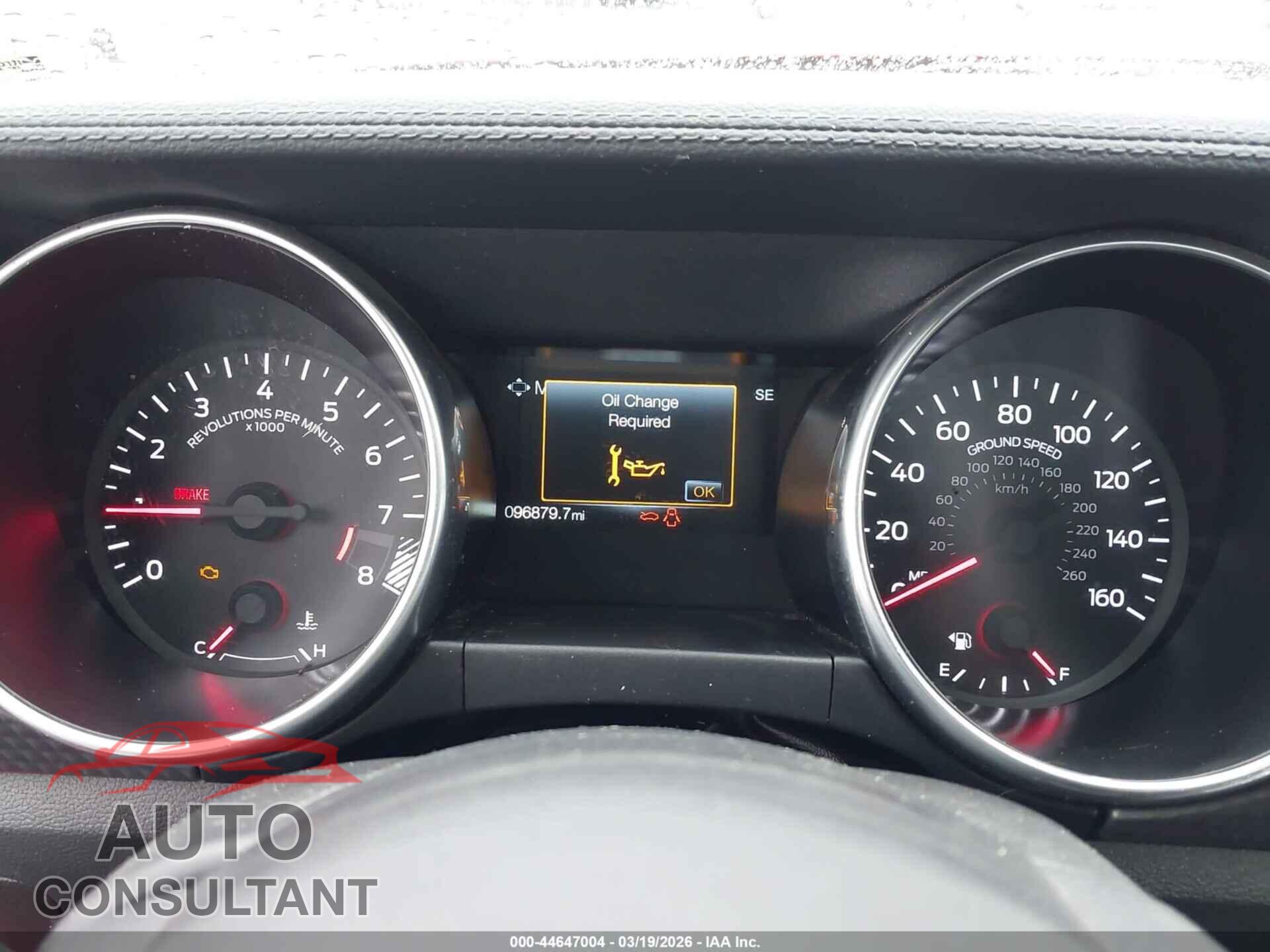 FORD MUSTANG 2019 - 1FA6P8CF7K5163731