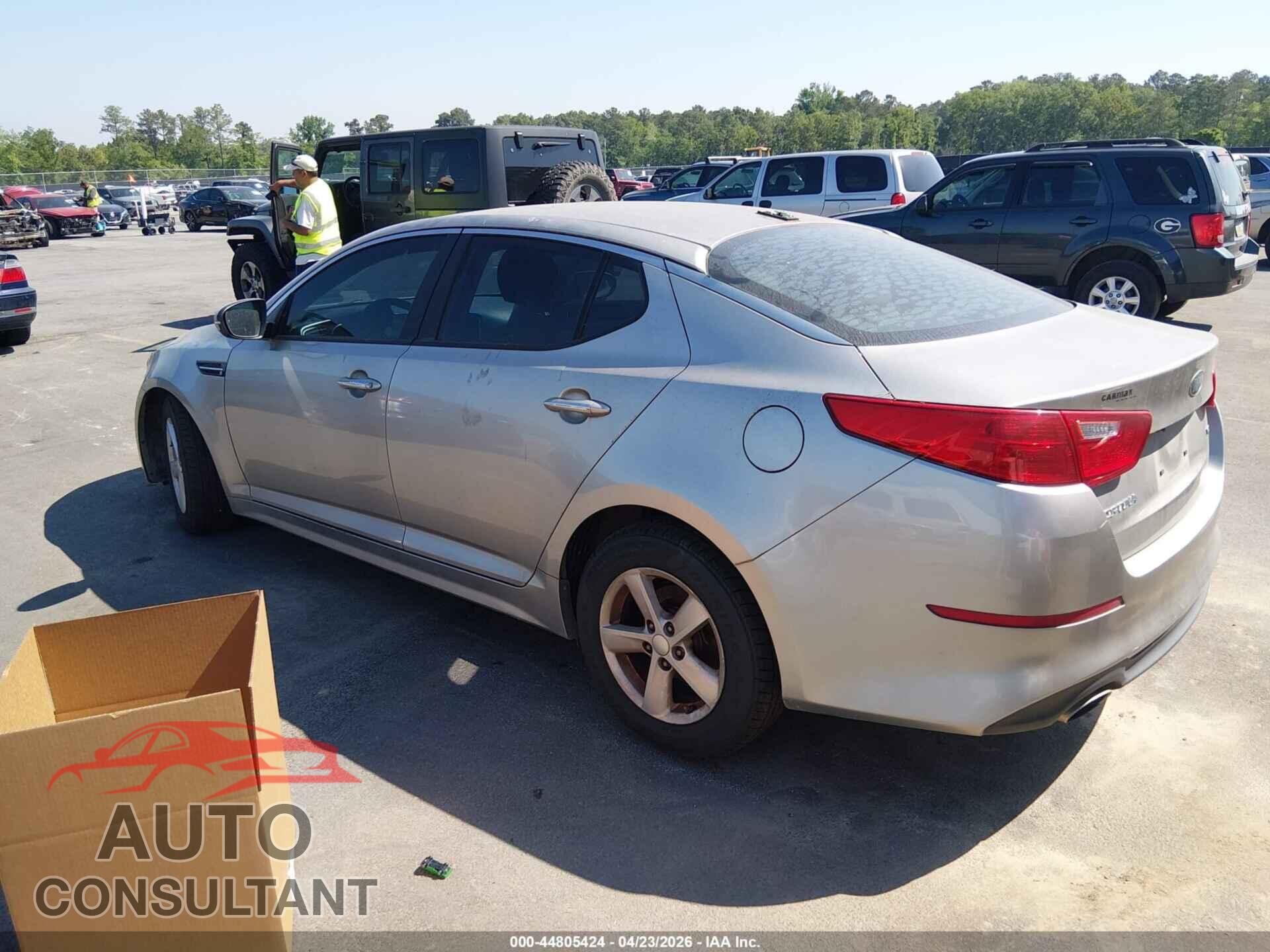 KIA OPTIMA 2014 - KNAGM4A78E5521352