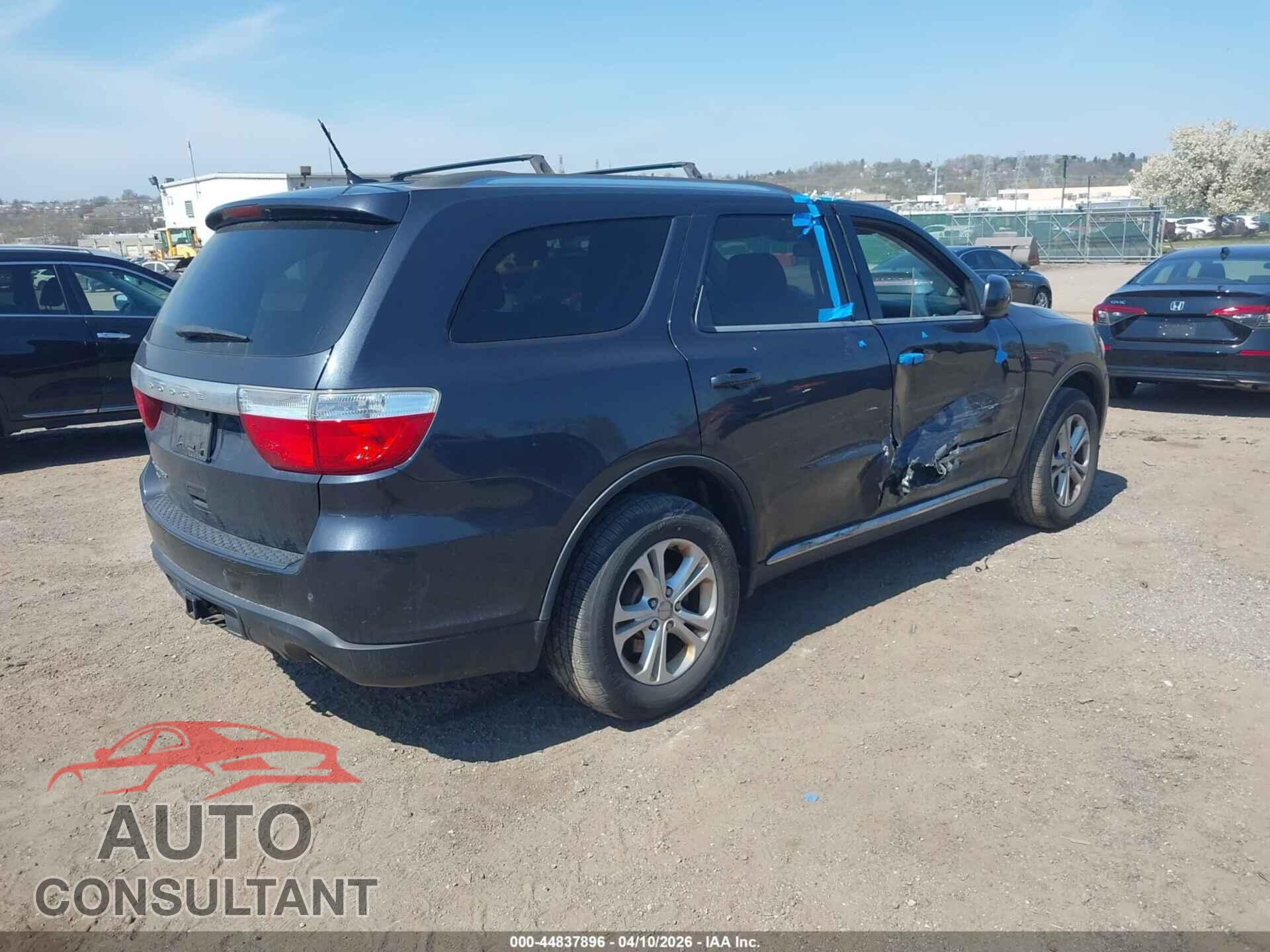 DODGE DURANGO 2012 - 1C4RDJAG4CC301788