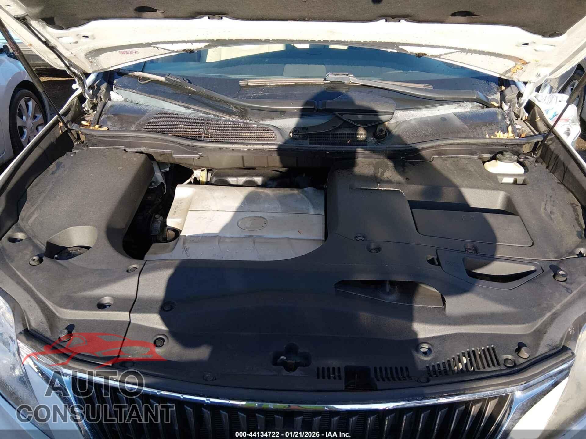 LEXUS RX 350 2011 - 2T2BK1BA9BC103405
