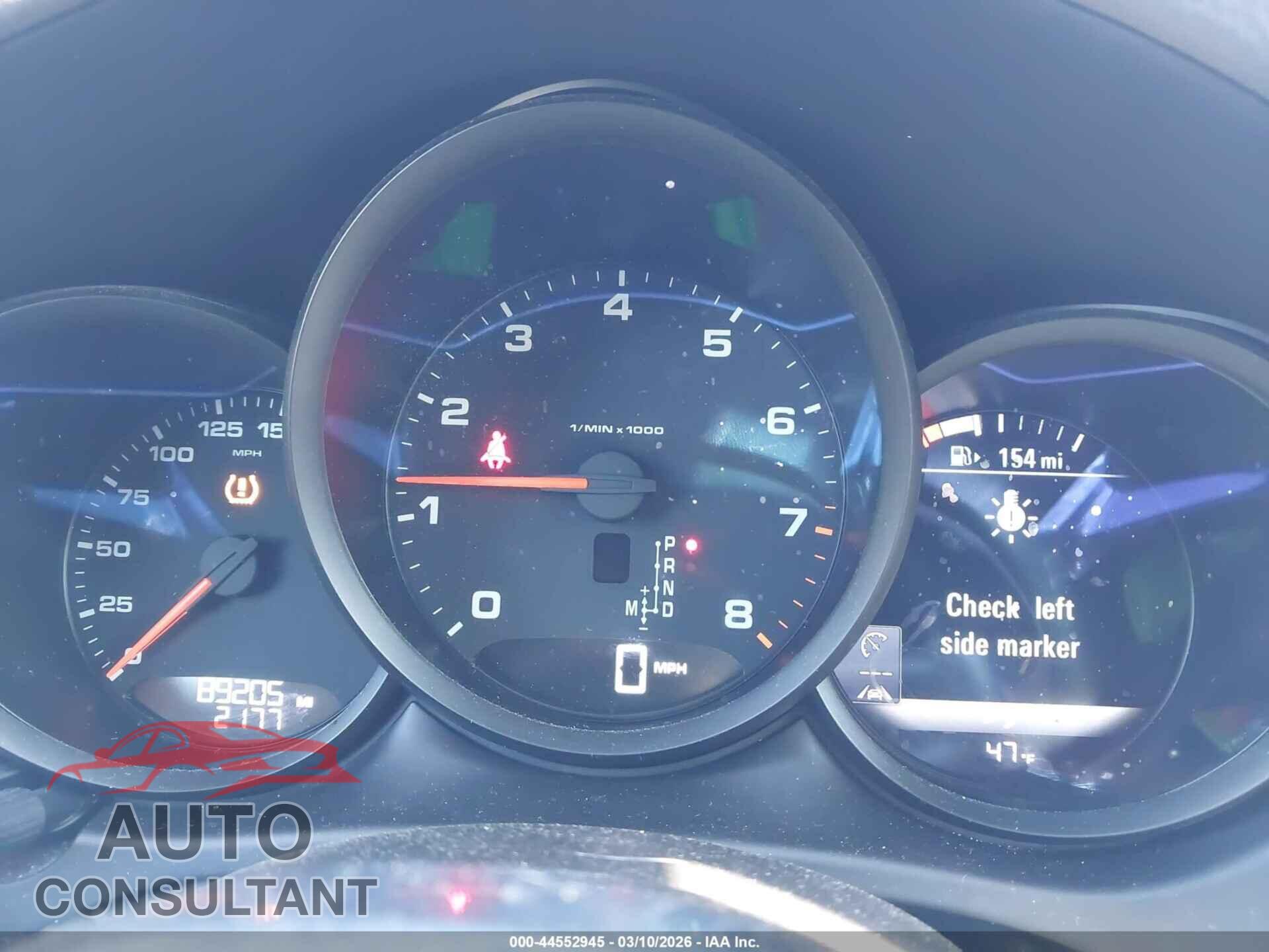 PORSCHE MACAN 2017 - WP1AA2A58HLB82224