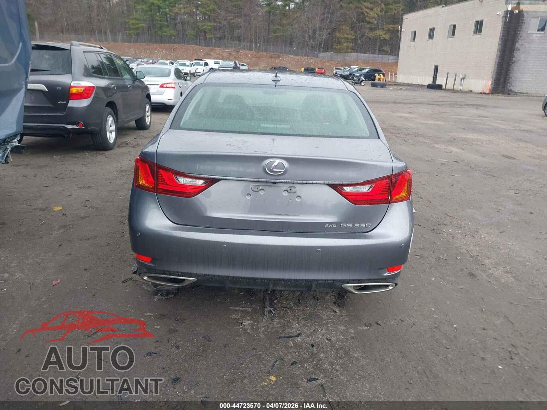 LEXUS GS 350 2013 - JTHCE1BL5D5001101