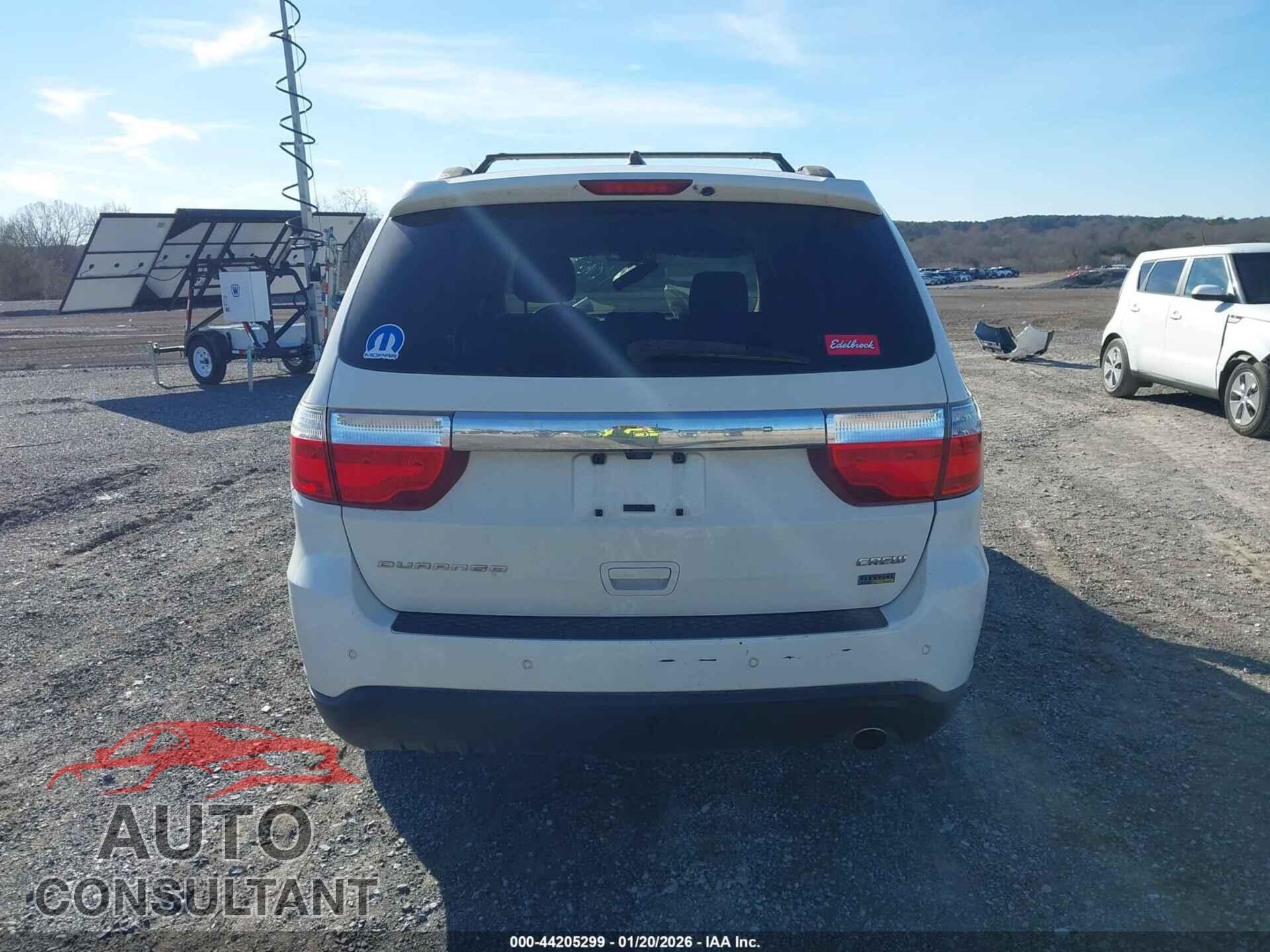 DODGE DURANGO 2011 - 1D4RD4GG7BC660272
