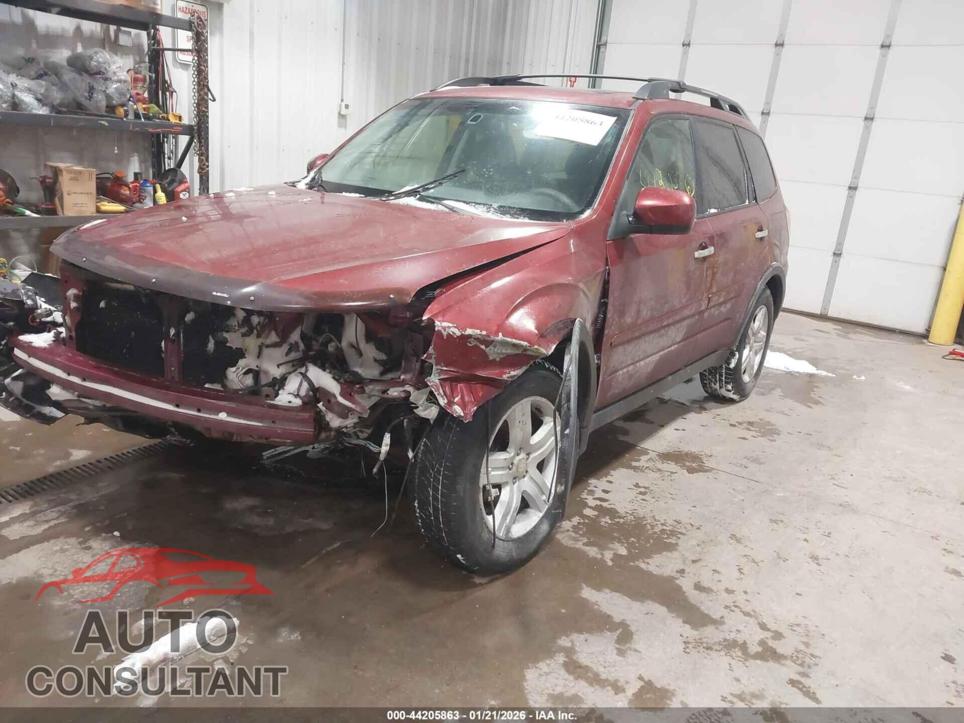 SUBARU FORESTER 2010 - JF2SH6DC5AH720214