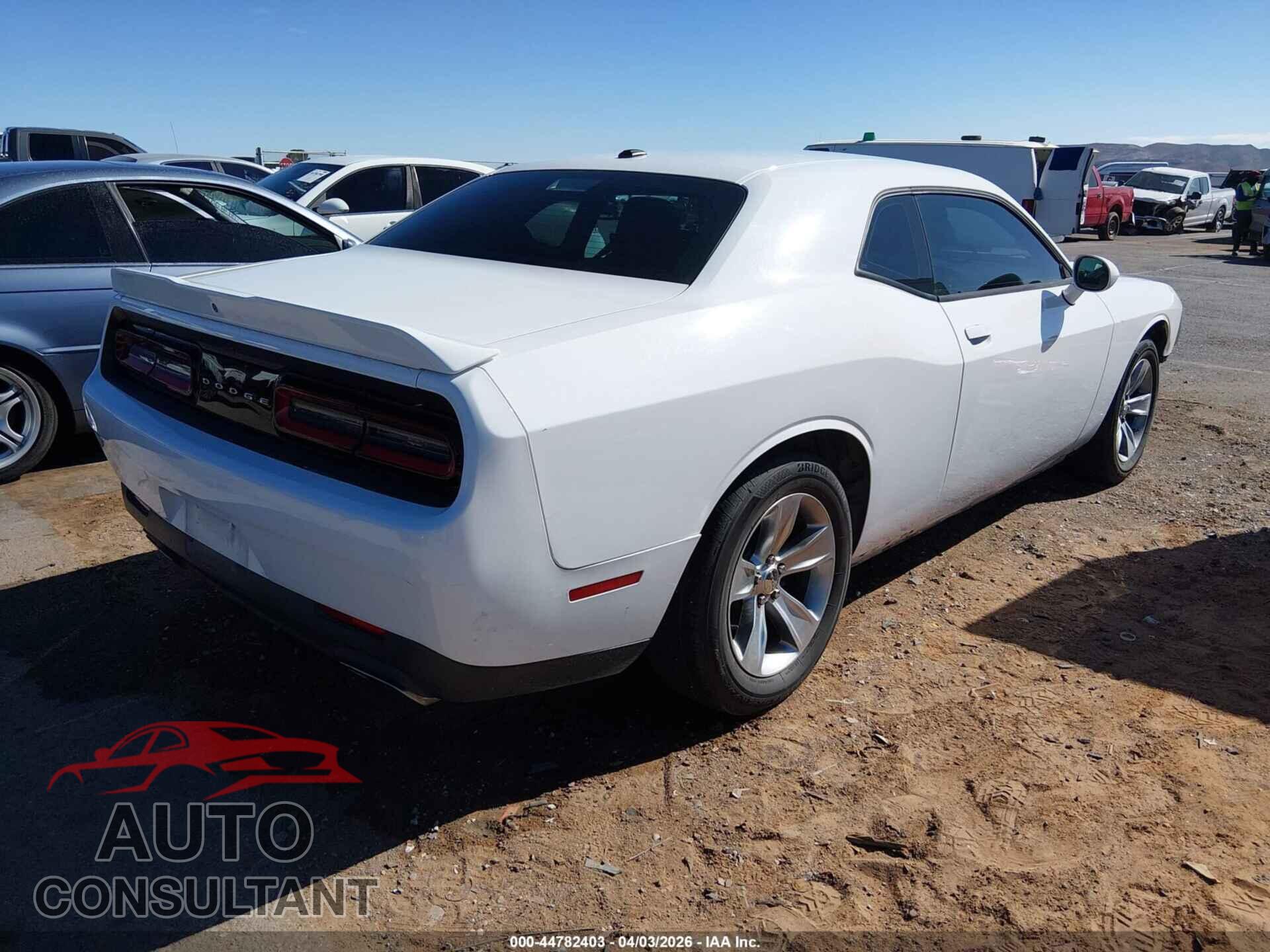 DODGE CHALLENGER 2019 - 2C3CDZAG6KH593884