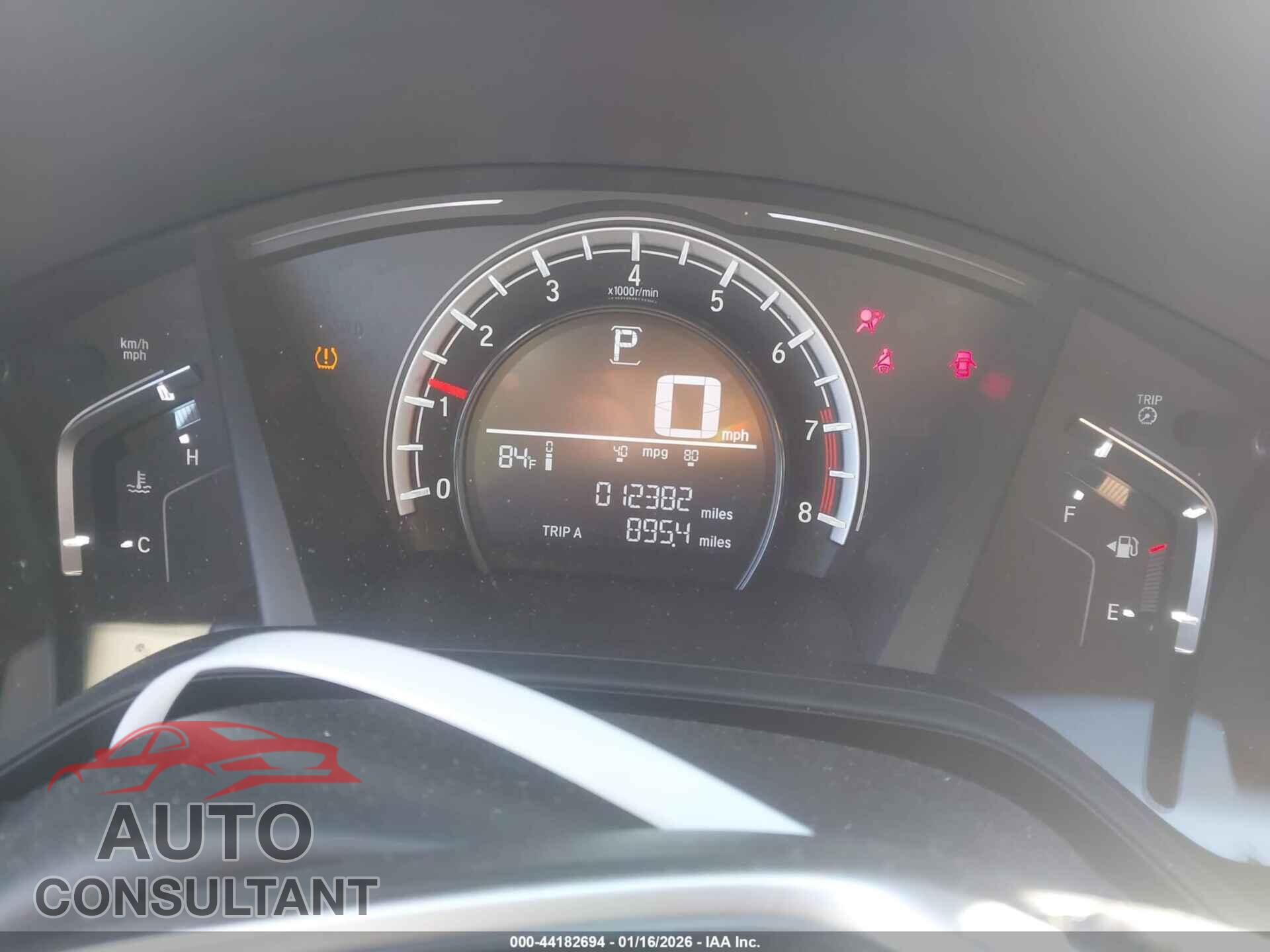 HONDA CR-V 2019 - 5J6RW5H37KL005287