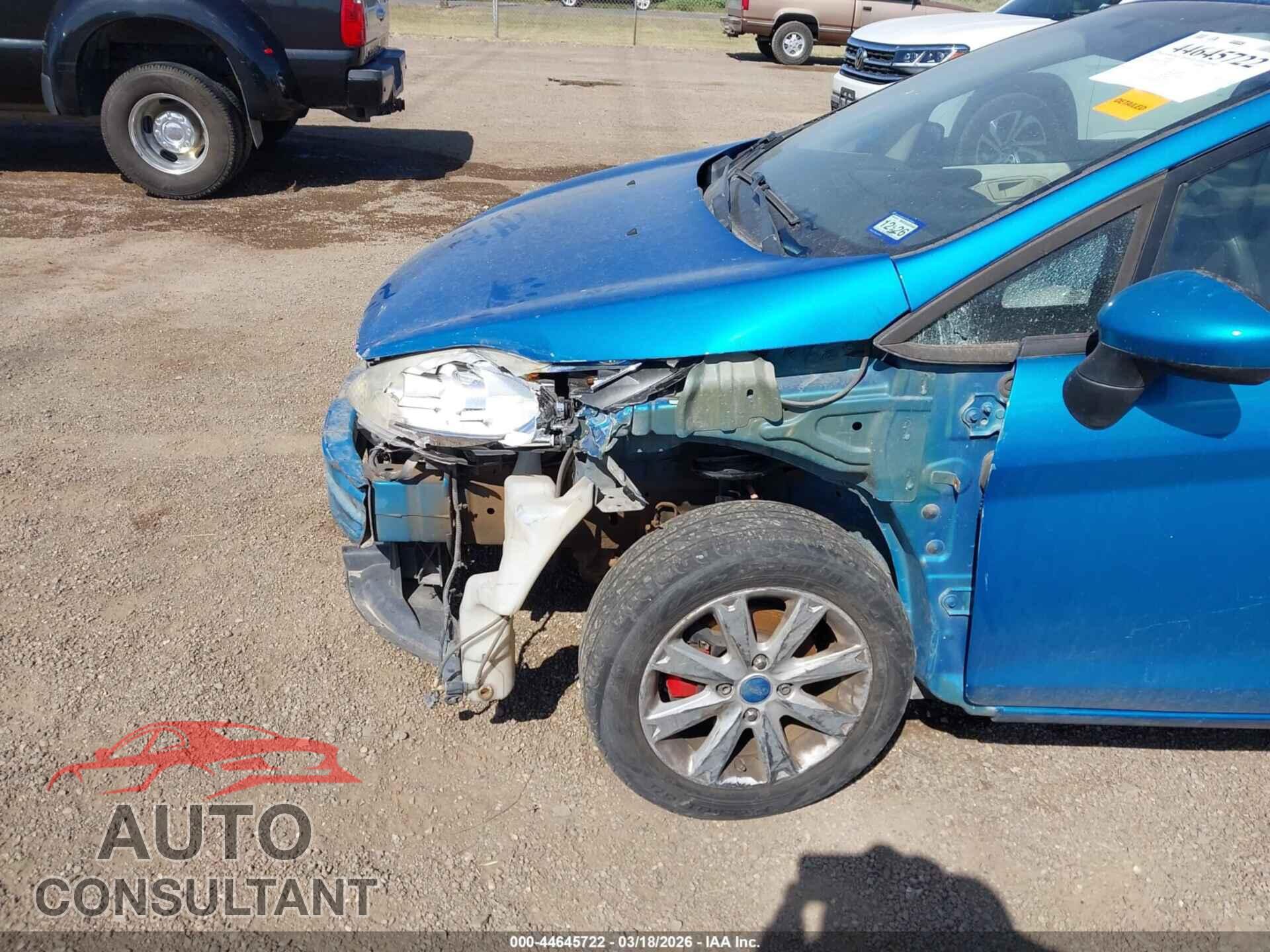 FORD FIESTA 2012 - 3FADP4EJ5CM199057