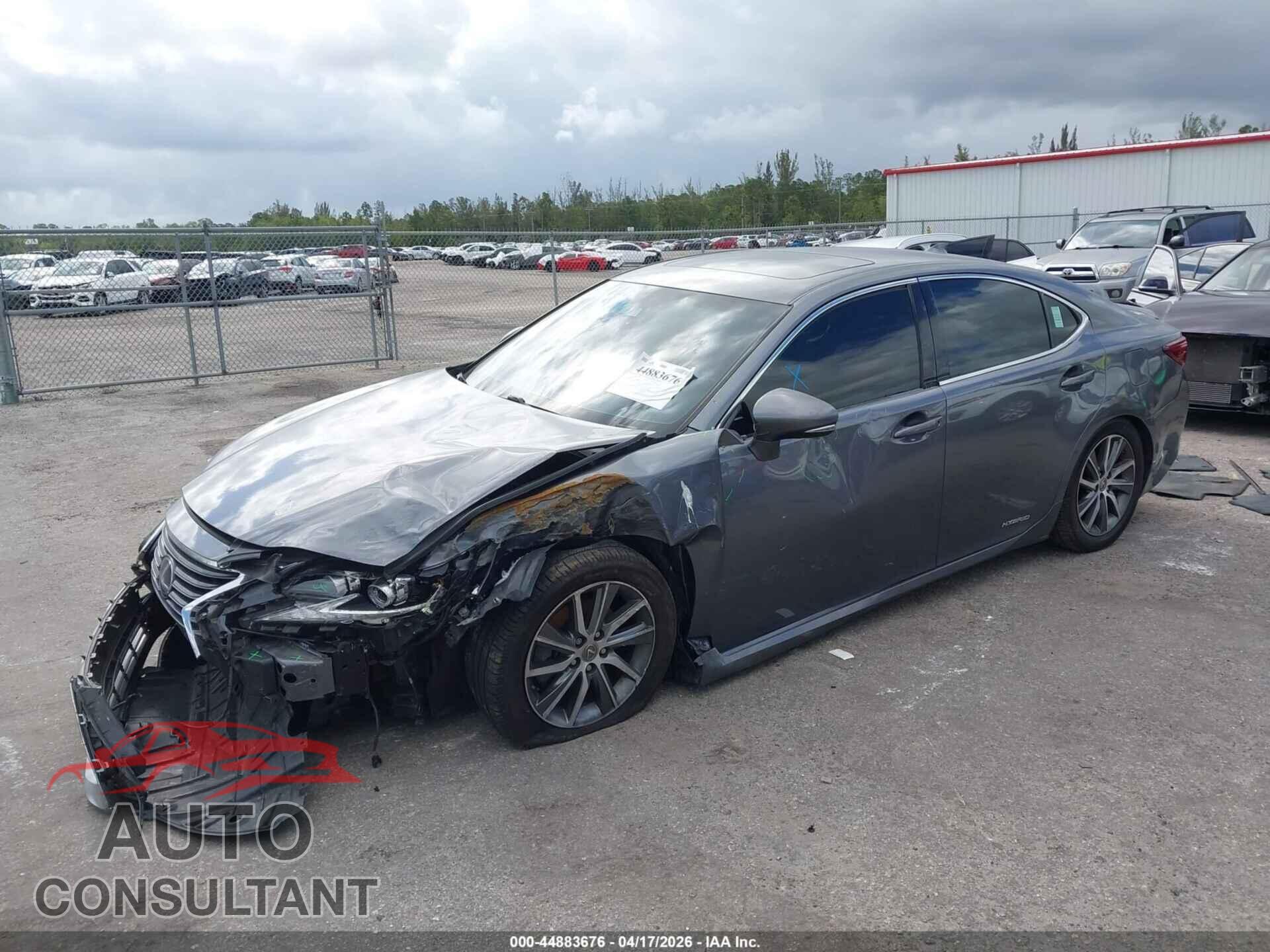 LEXUS ES 300H 2017 - JTHBW1GG3H2138193