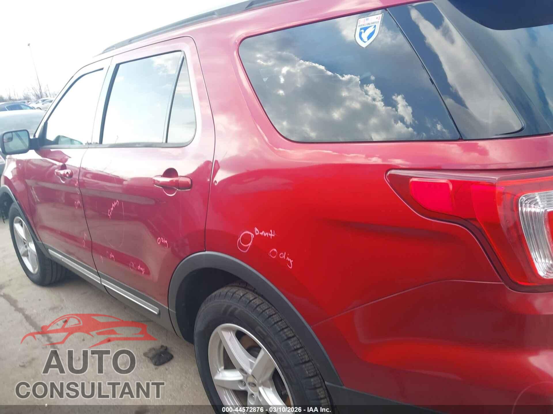 FORD EXPLORER 2017 - 1FM5K8D8XHGD54525