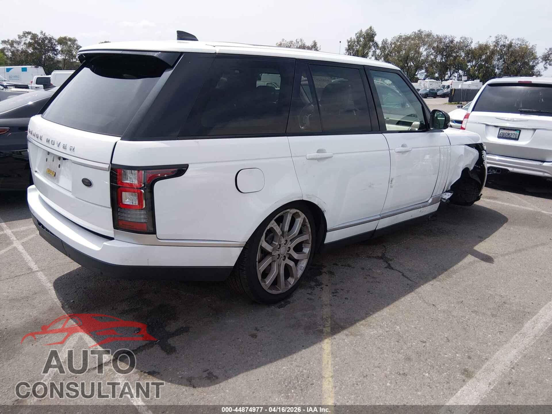LAND ROVER RANGE ROVER 2017 - SALGS2FE0HA351982