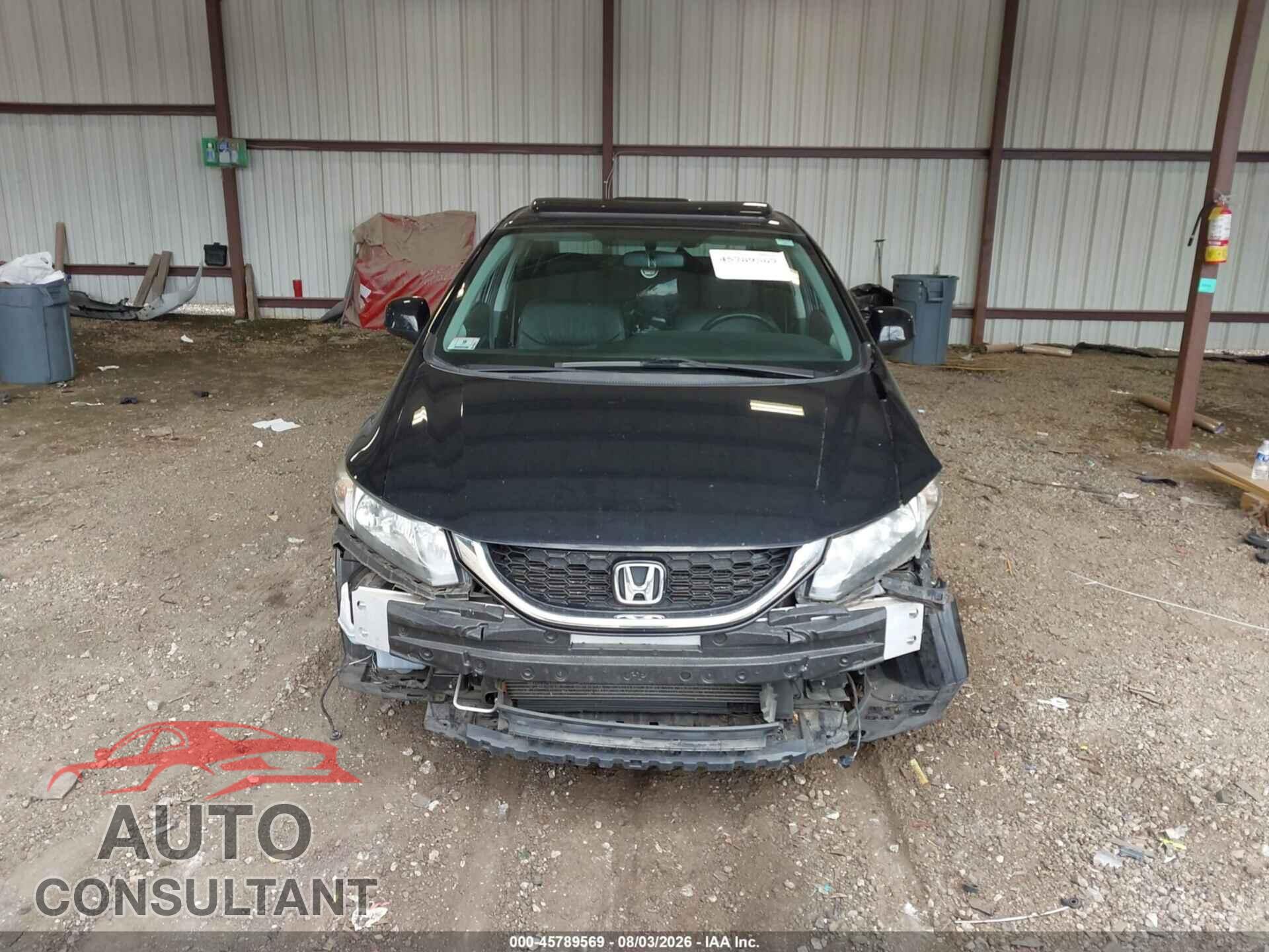 HONDA CIVIC 2013 - 19XFB2F94DE023140