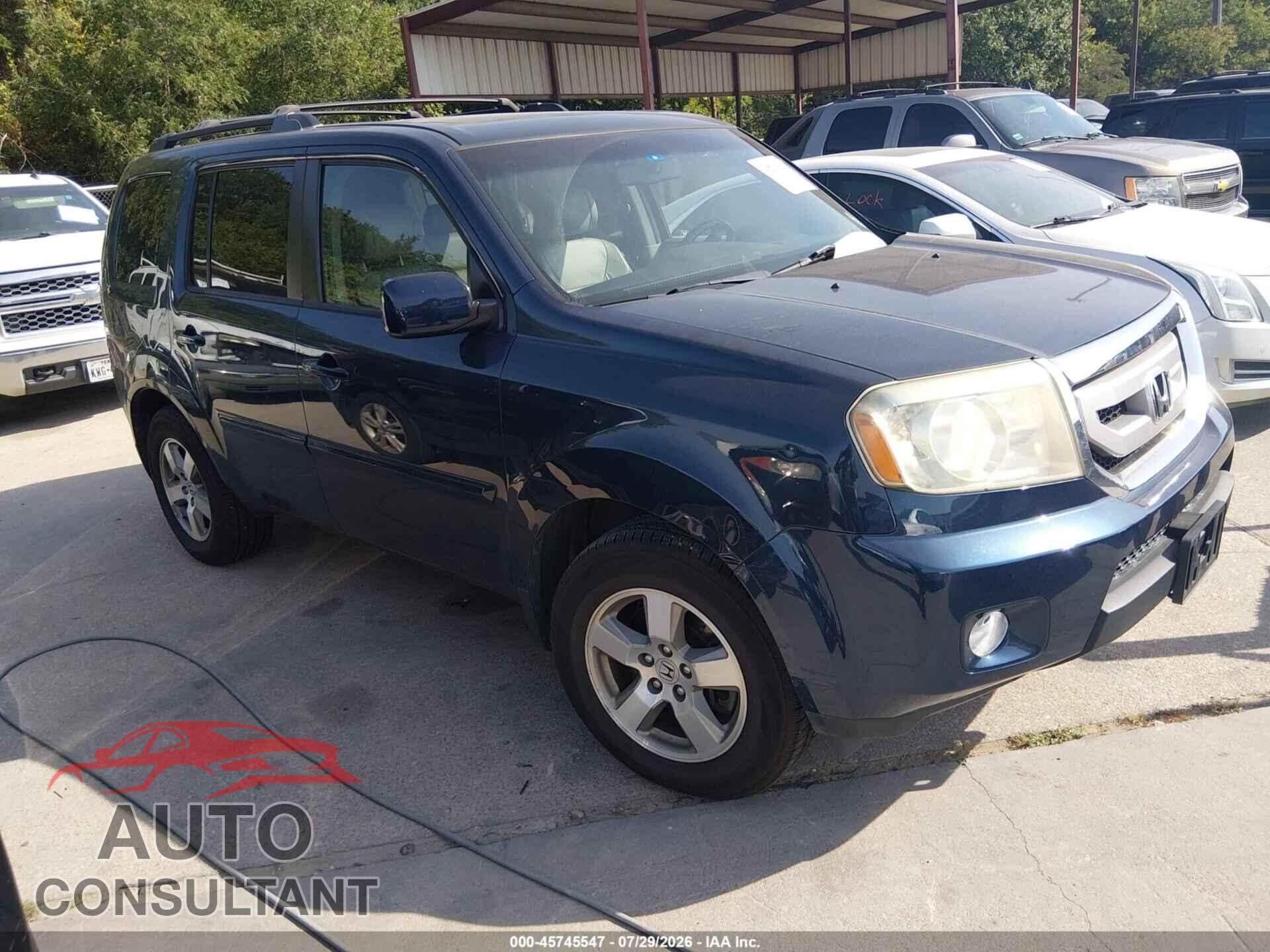 HONDA PILOT 2011 - 5FNYF4H61BB053098
