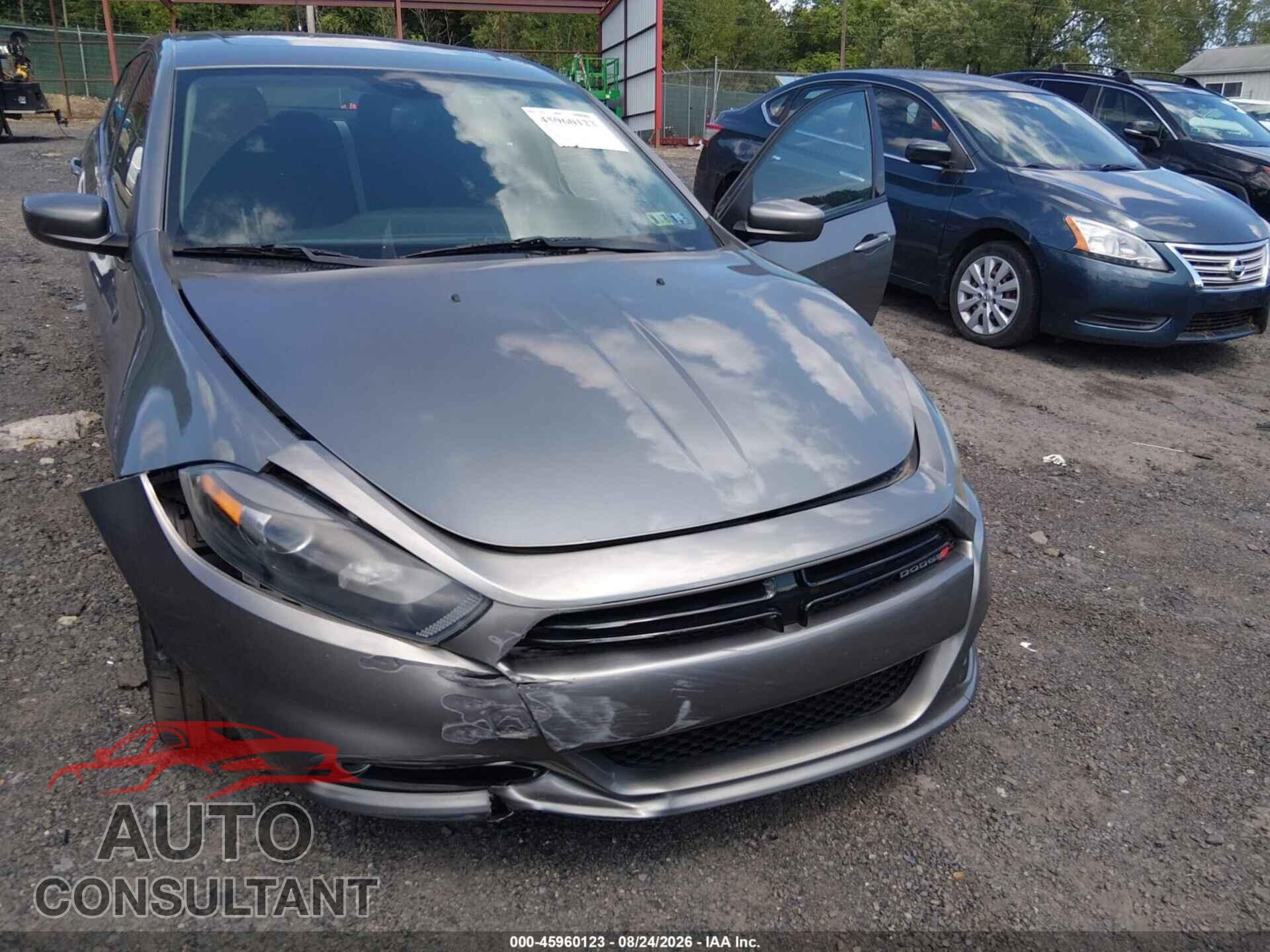 DODGE DART 2013 - 1C3CDFBA3DD345875