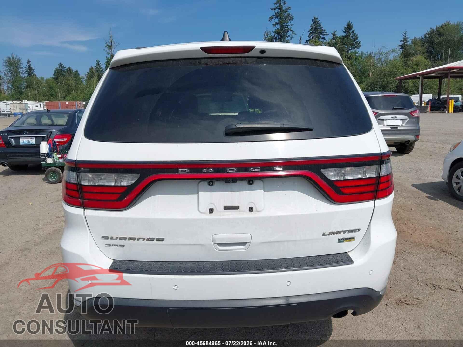 DODGE DURANGO 2015 - 1C4RDJDG8FC837241