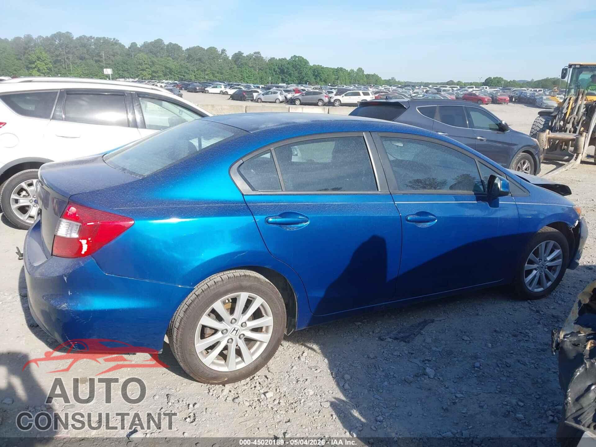 HONDA CIVIC 2012 - 19XFB2F85CE024609