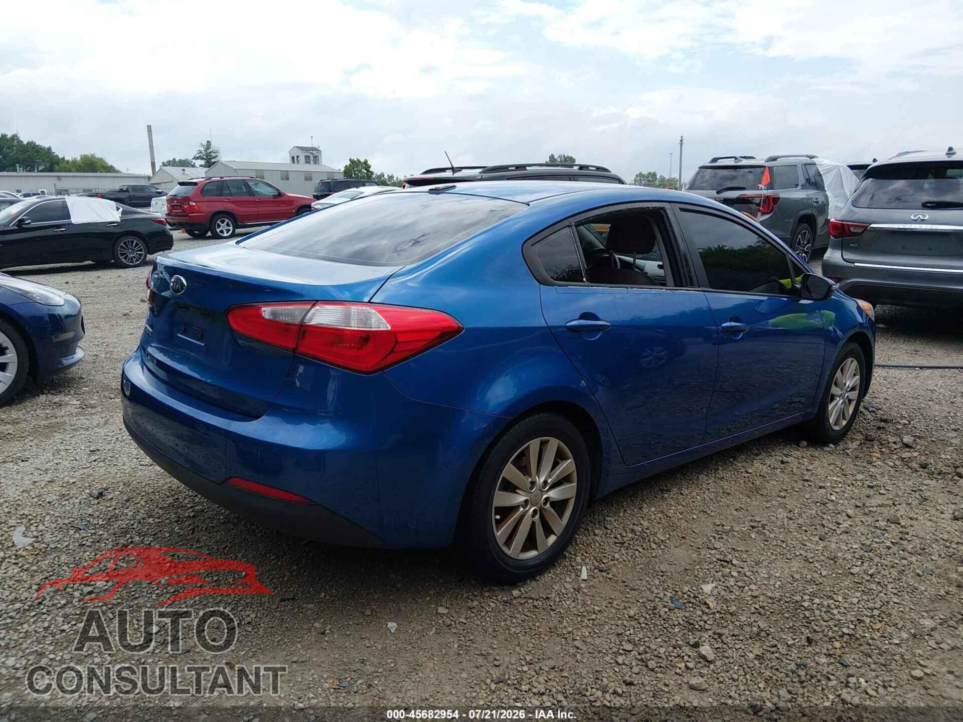 KIA FORTE 2014 - KNAFX4A67E5223787
