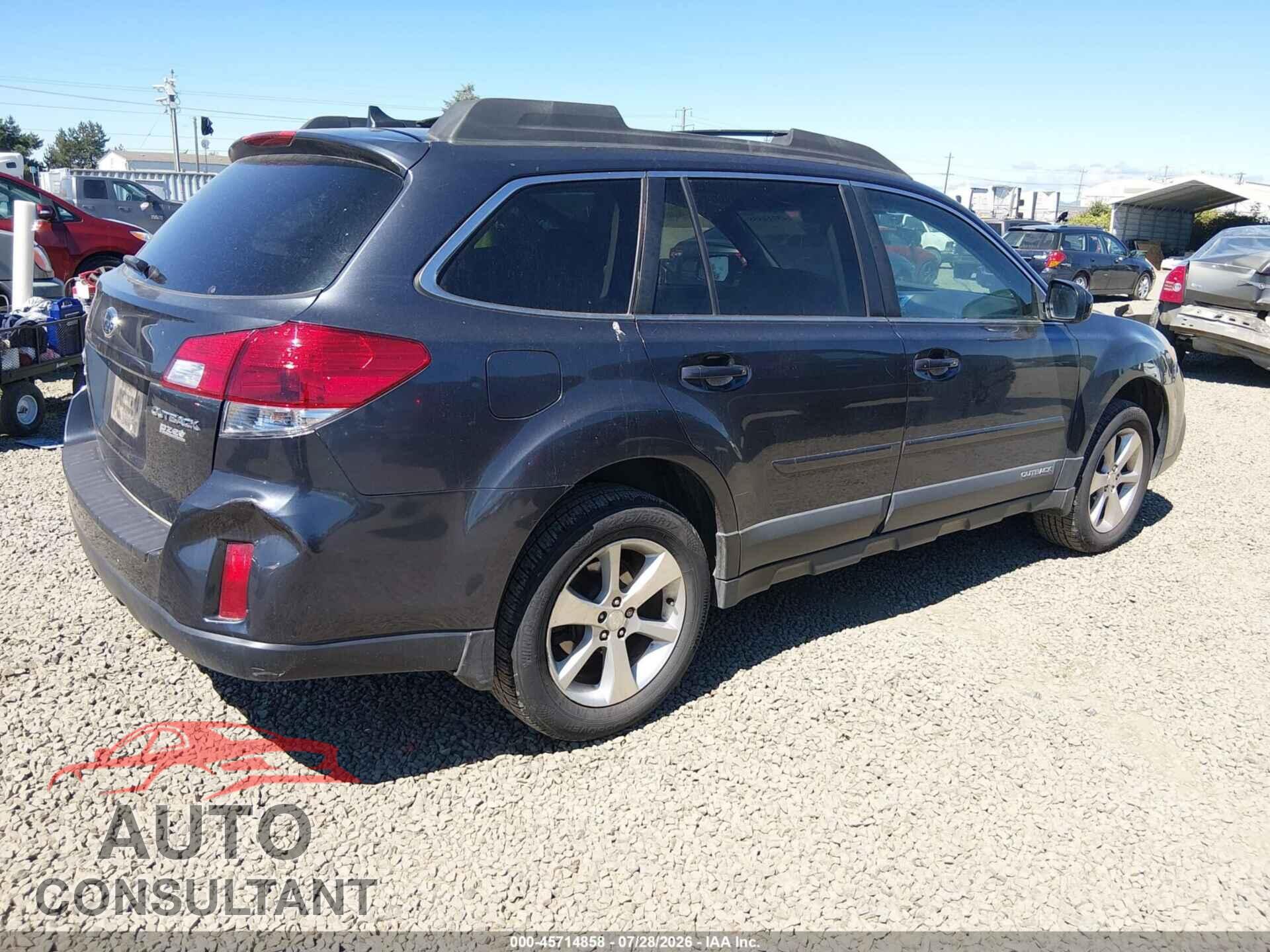SUBARU OUTBACK 2013 - 4S4BRBLC3D3317027
