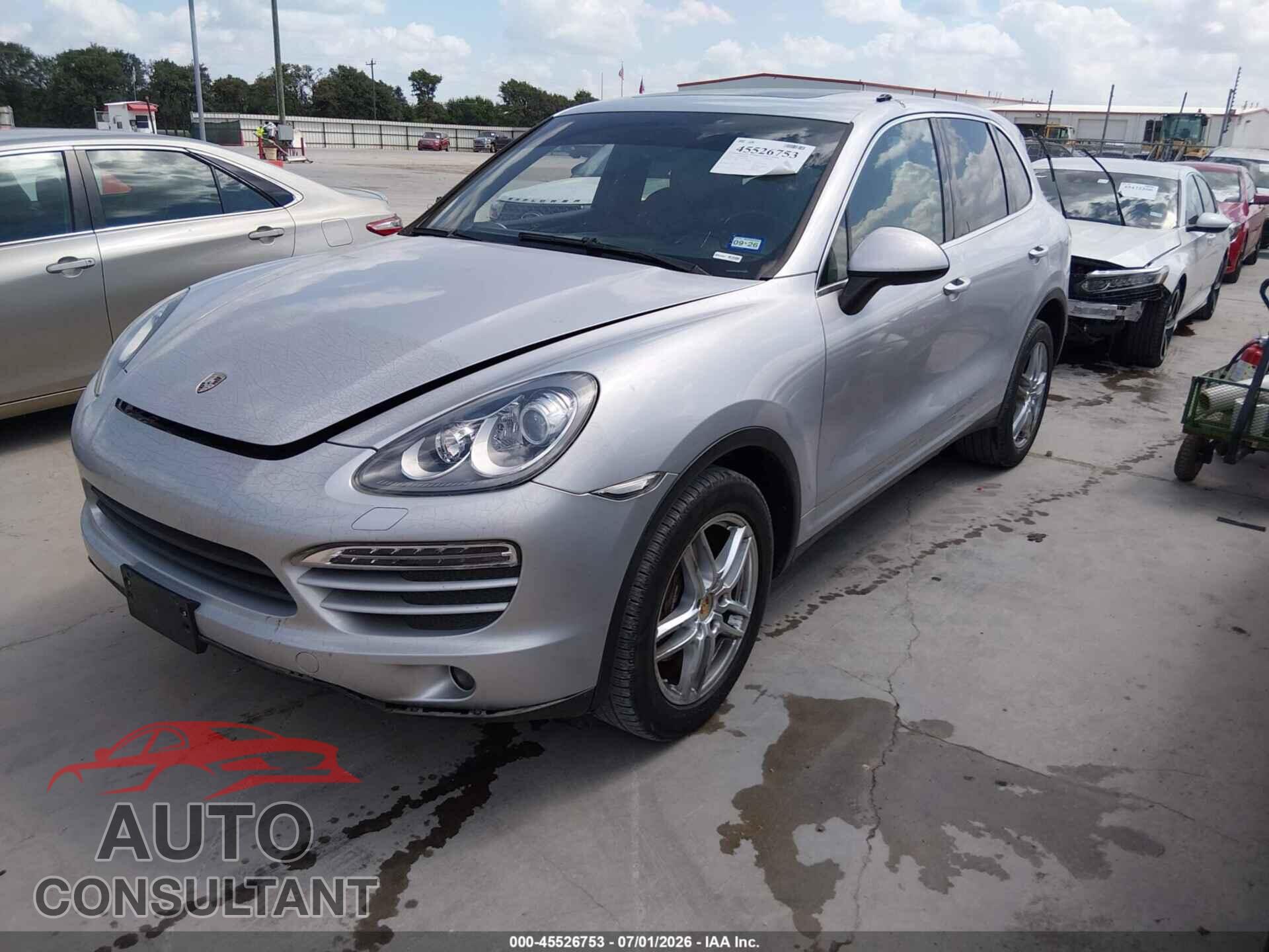 PORSCHE CAYENNE 2011 - WP1AA2A27BLA03698