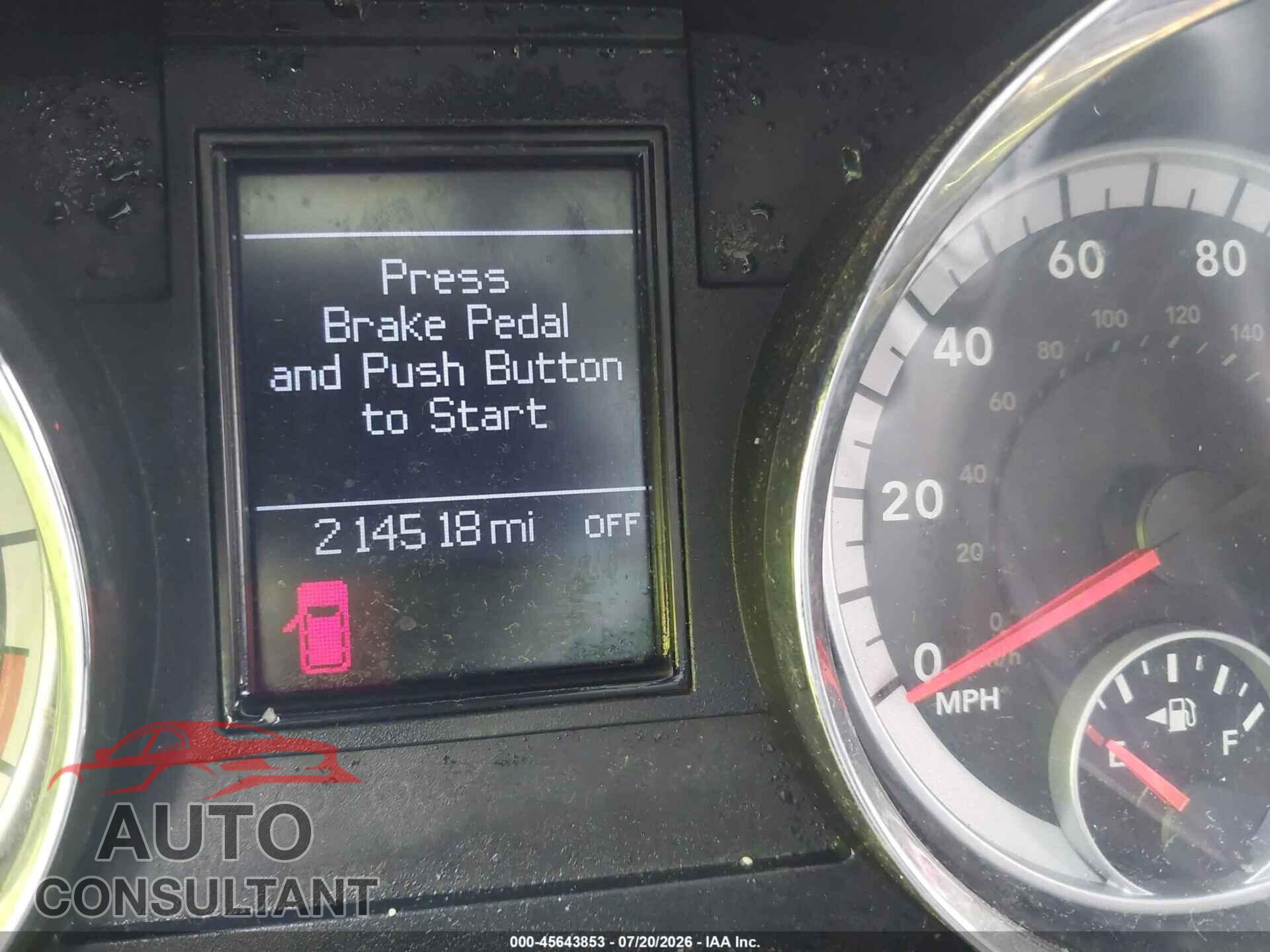 DODGE DURANGO 2011 - 1D4RE4GG7BC712030