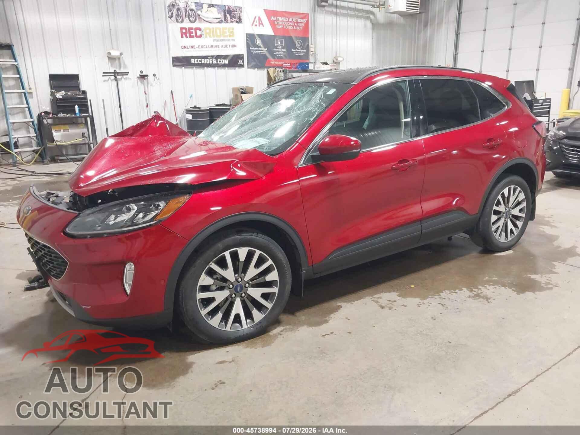 FORD ESCAPE 2020 - 1FMCU9DZ7LUA40678