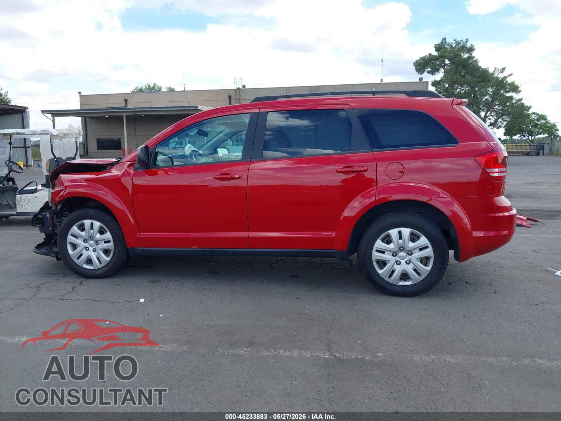 DODGE JOURNEY 2018 - 3C4PDCAB9JT322967